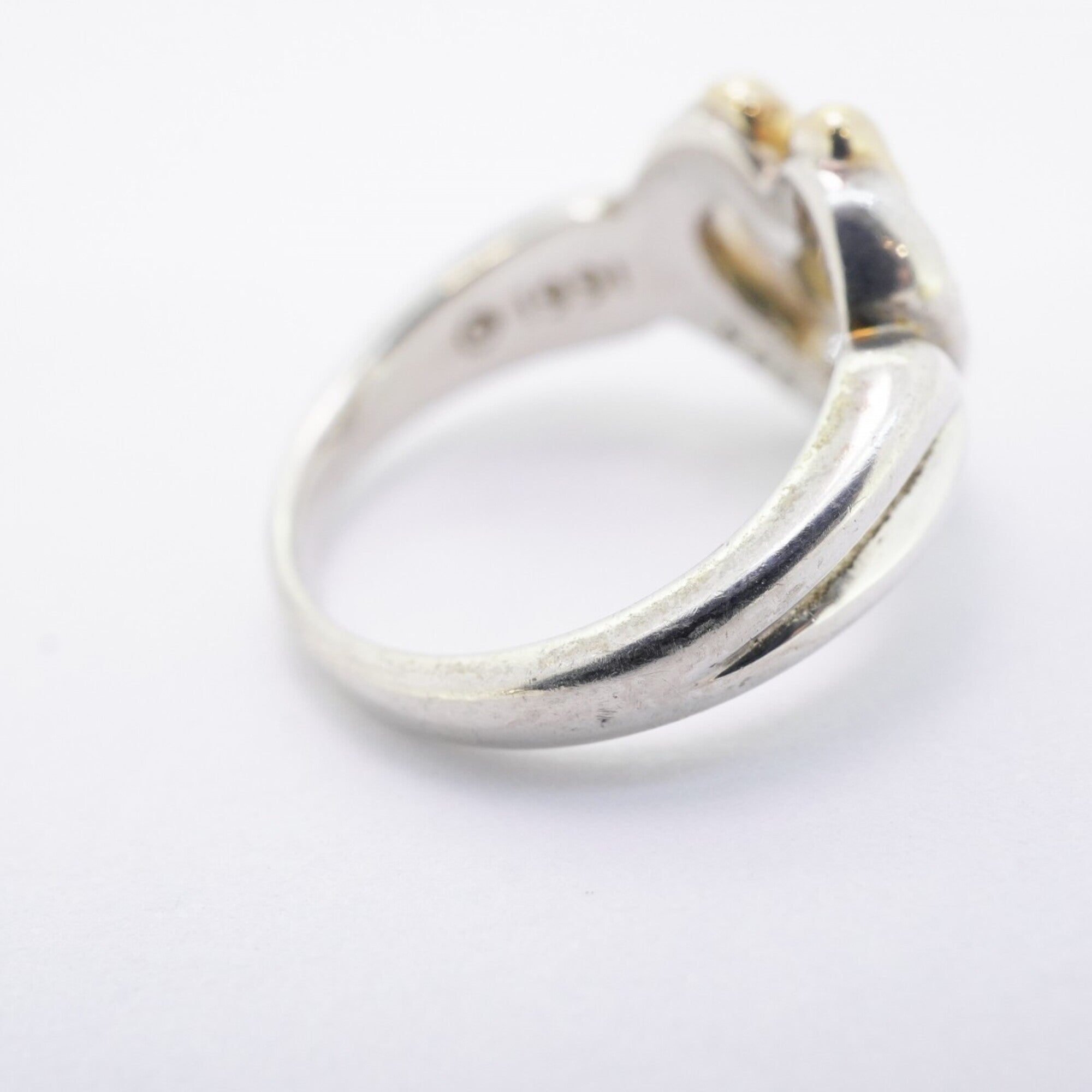 Tiffany Yellow Gold (18K) Silver 925 Band Ring (Pre-Owned)