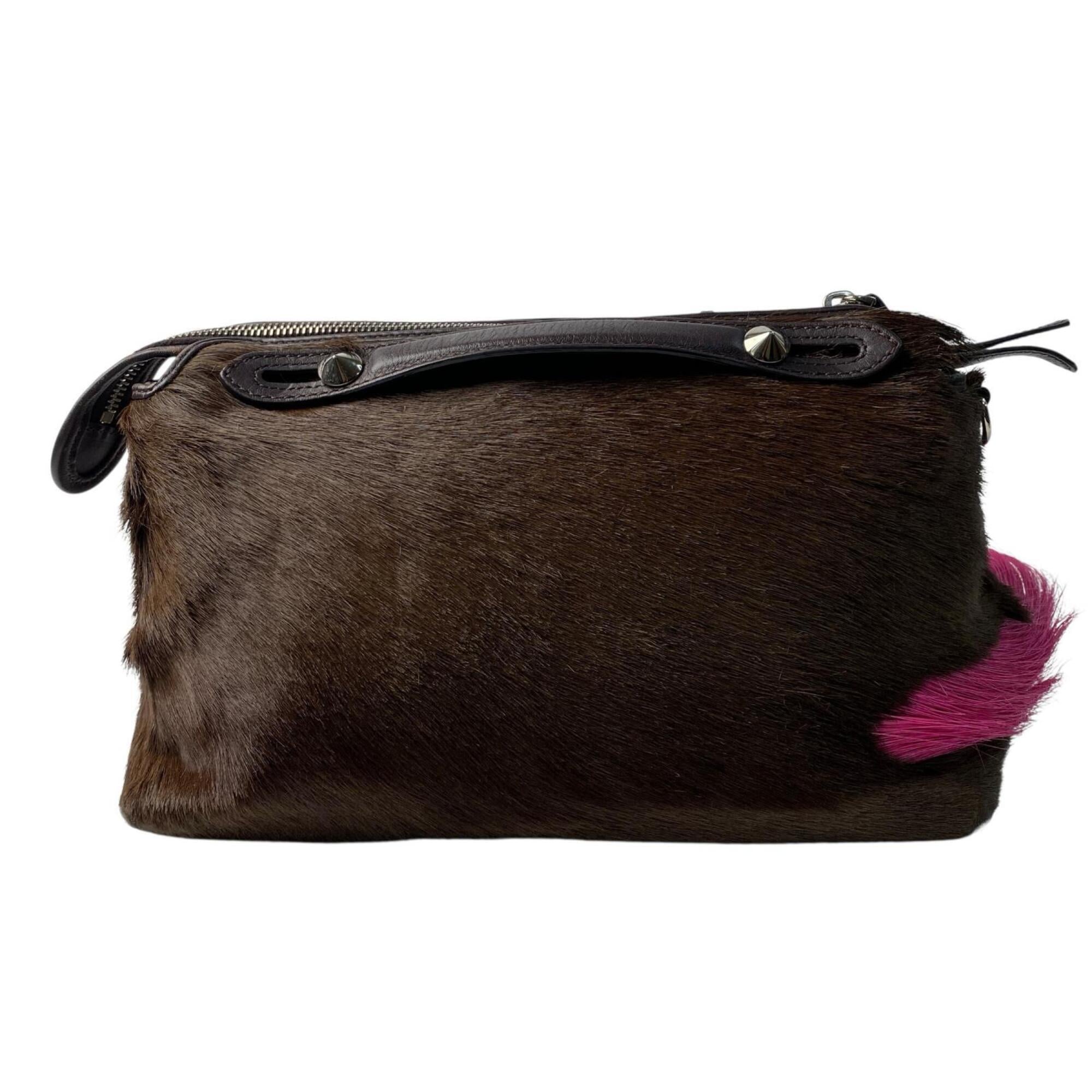 Fendi Brown Fur Shoulder Bag (Pre-Owned)