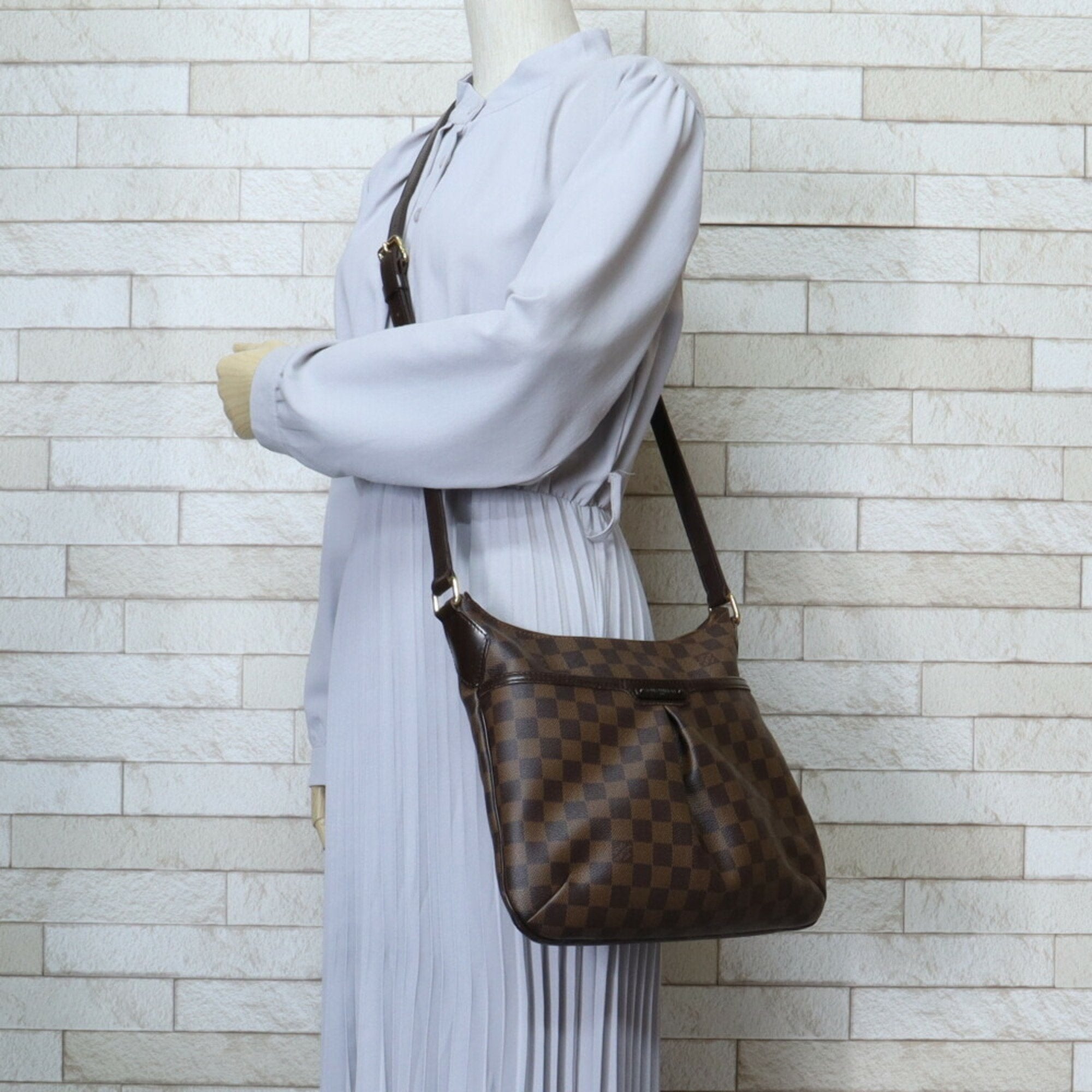 Louis Vuitton Brown Damier Canvas Damier Canvas Shoulder Bag (Pre-Owned)