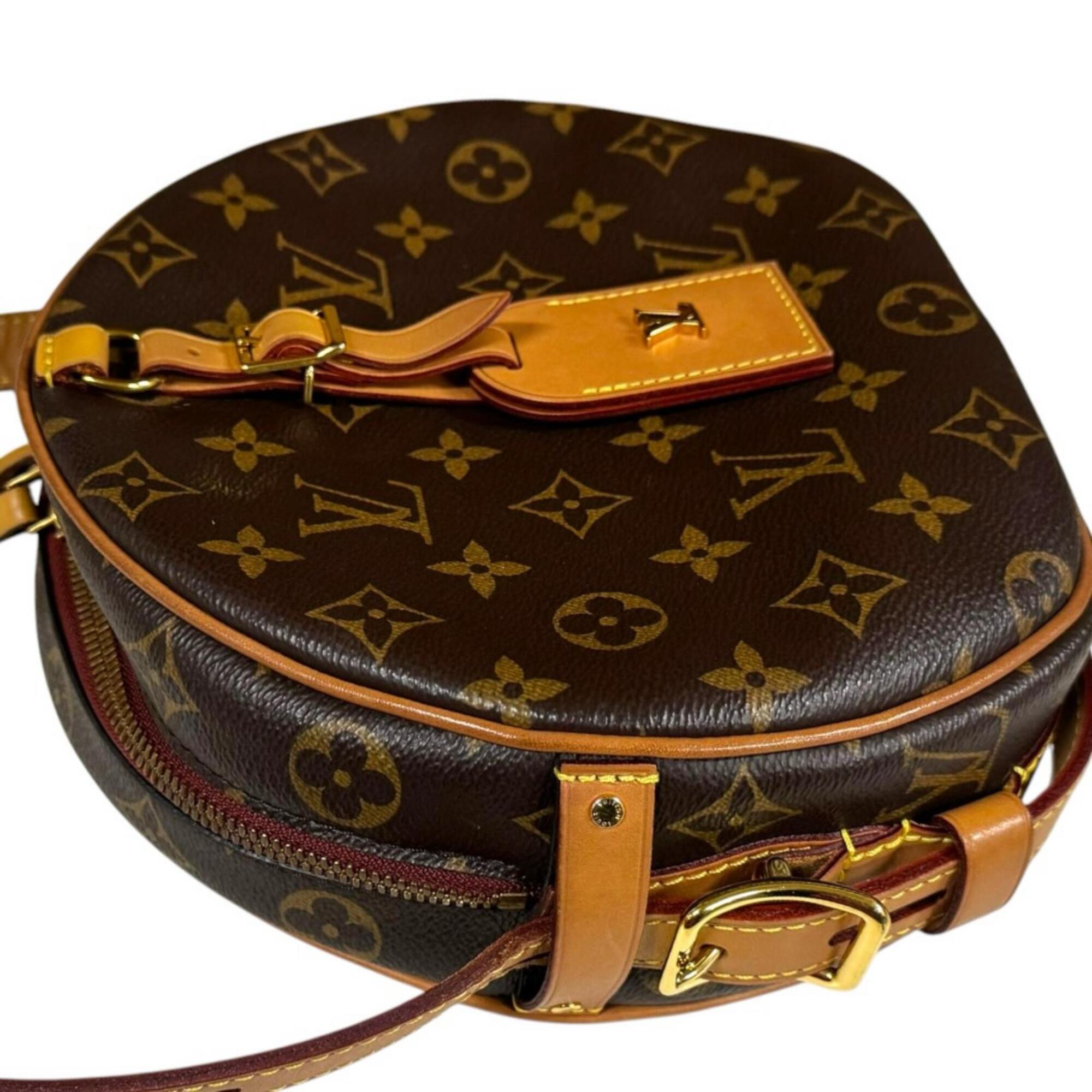 Louis Vuitton Monogram Brown Monogram Canvas Handbag Shoulder Bag (Pre-Owned)