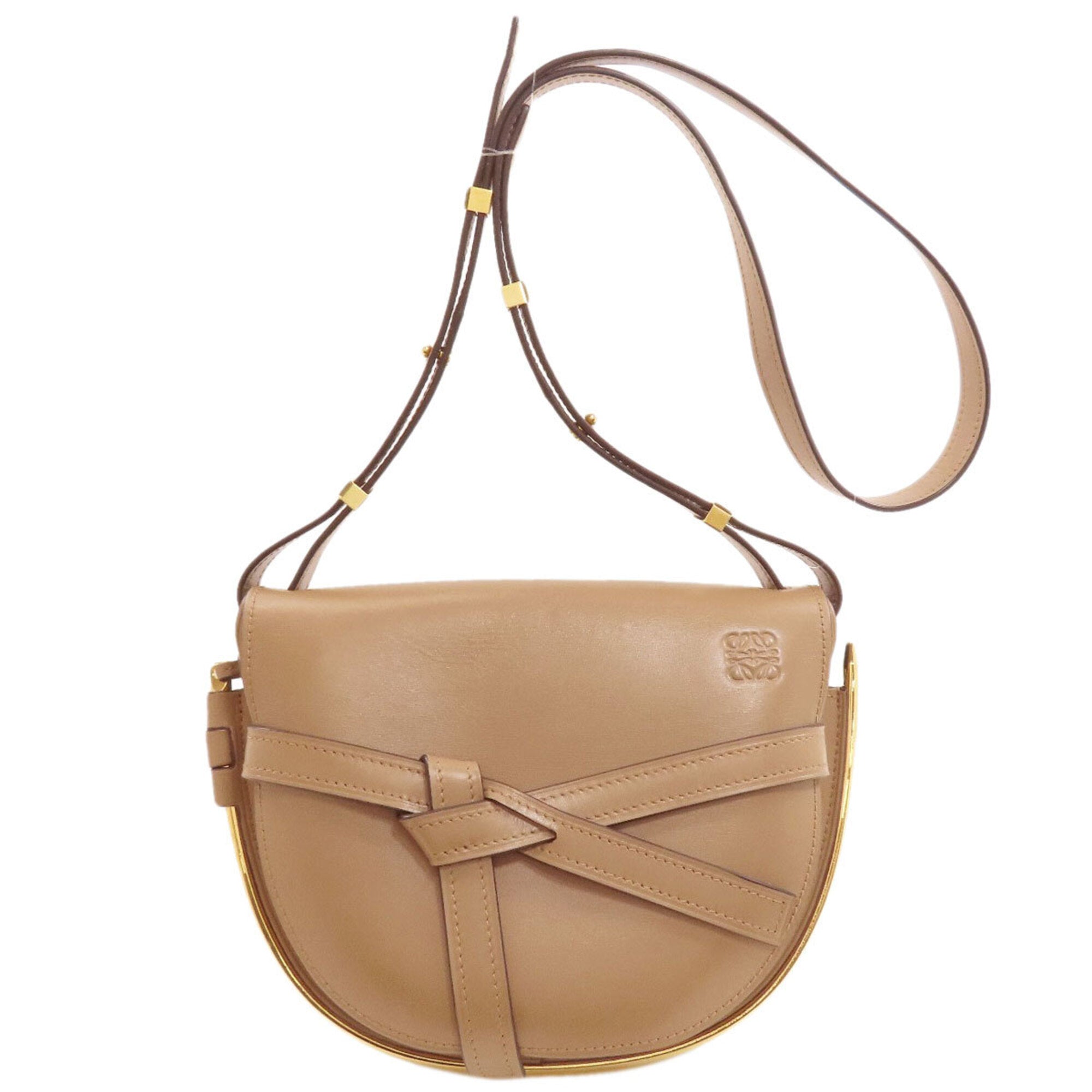 Loewe Brown Leather Shoulder Bag (Pre-Owned)