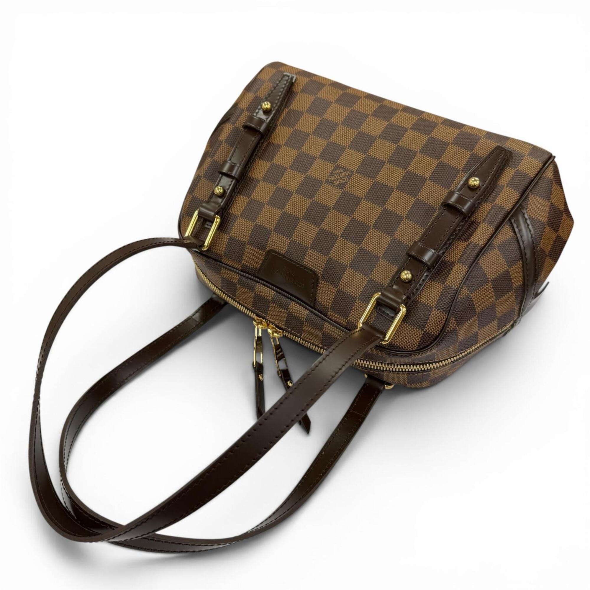 Louis Vuitton Brown Damier Canvas Handbag (Pre-Owned)