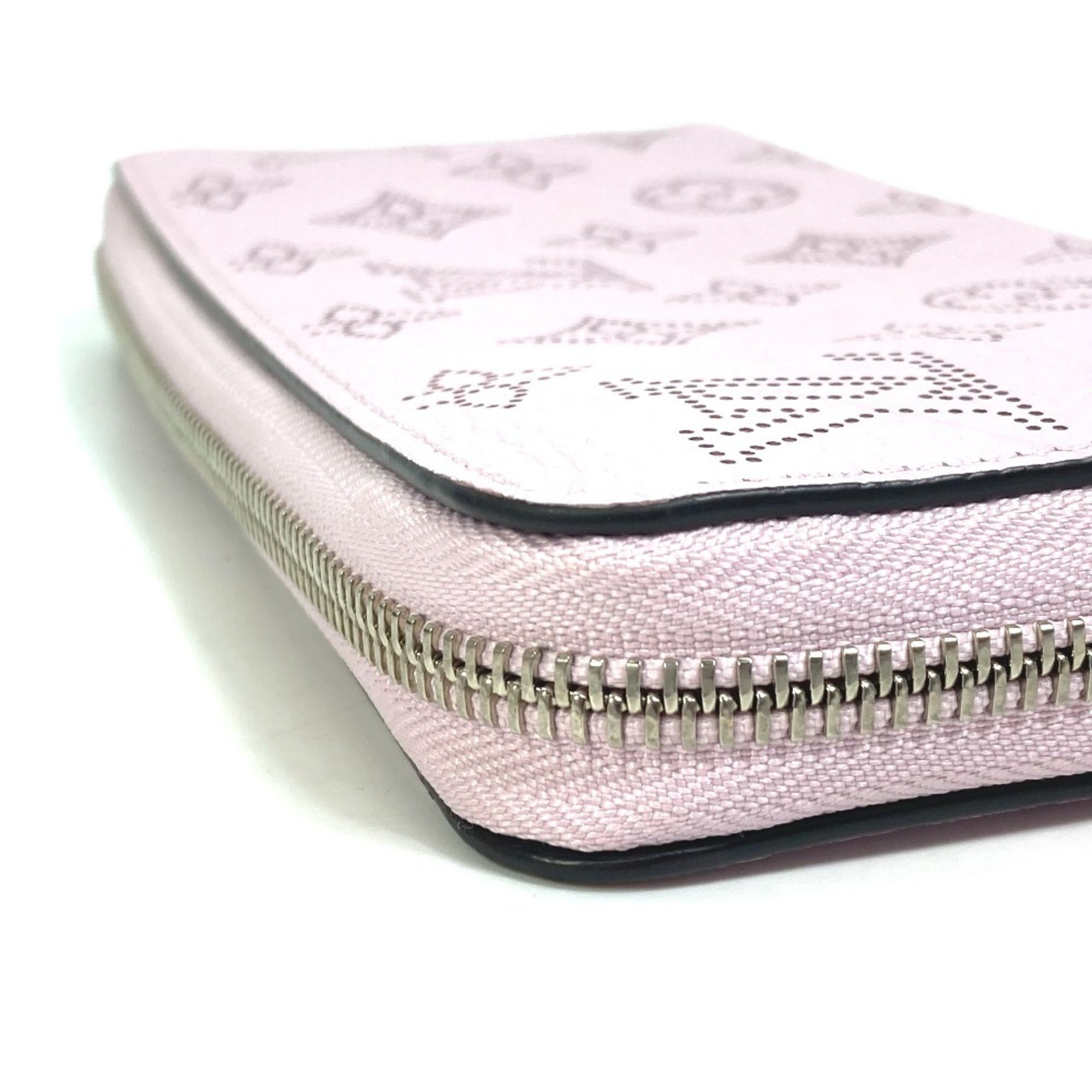 Louis Vuitton Mahina Purple Mahina Leather Long Wallet (Bi-Fold) (Pre-Owned)