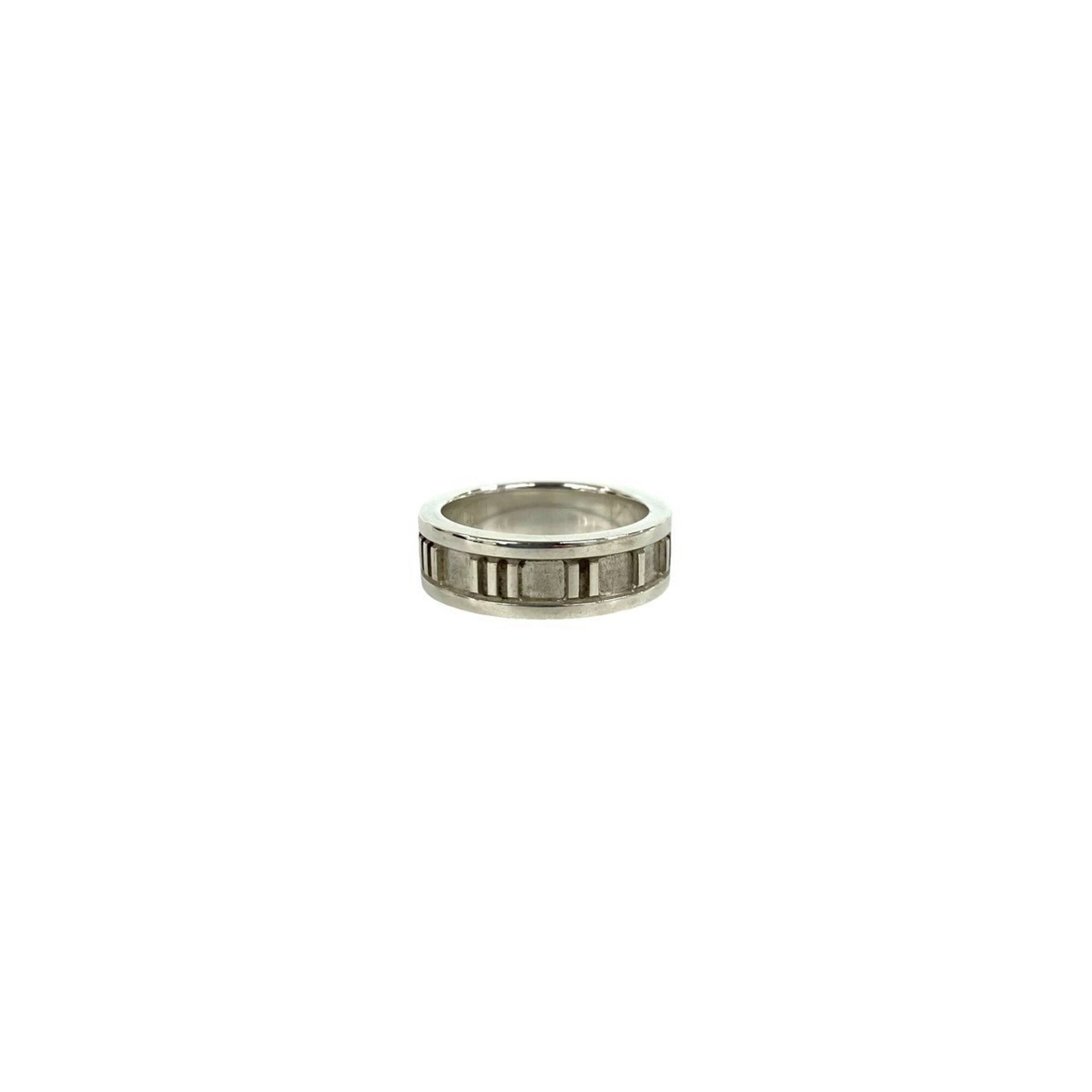 Tiffany Silver Silver 925 Band Ring (Pre-Owned)