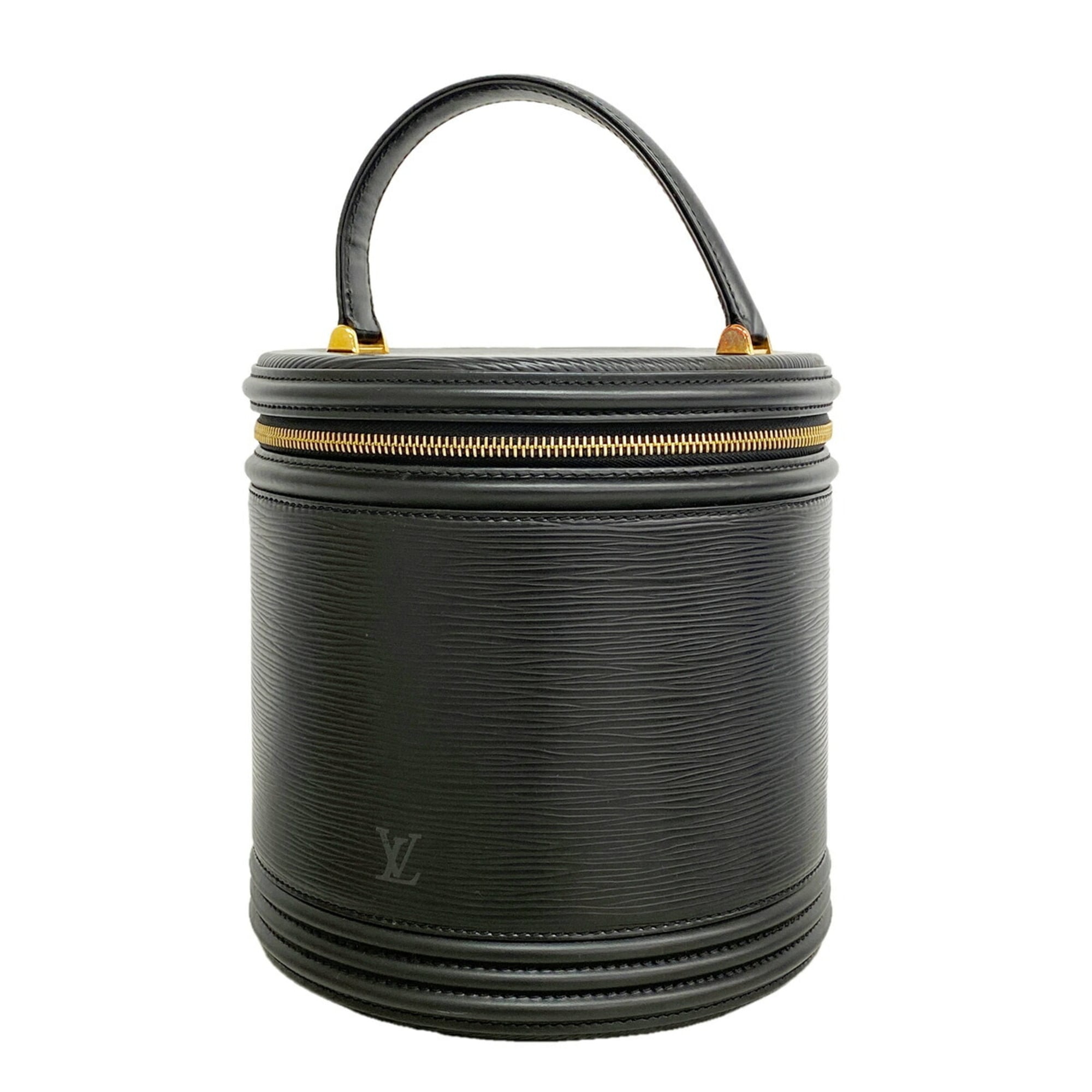 Louis Vuitton Noir Handbag (Pre-Owned)