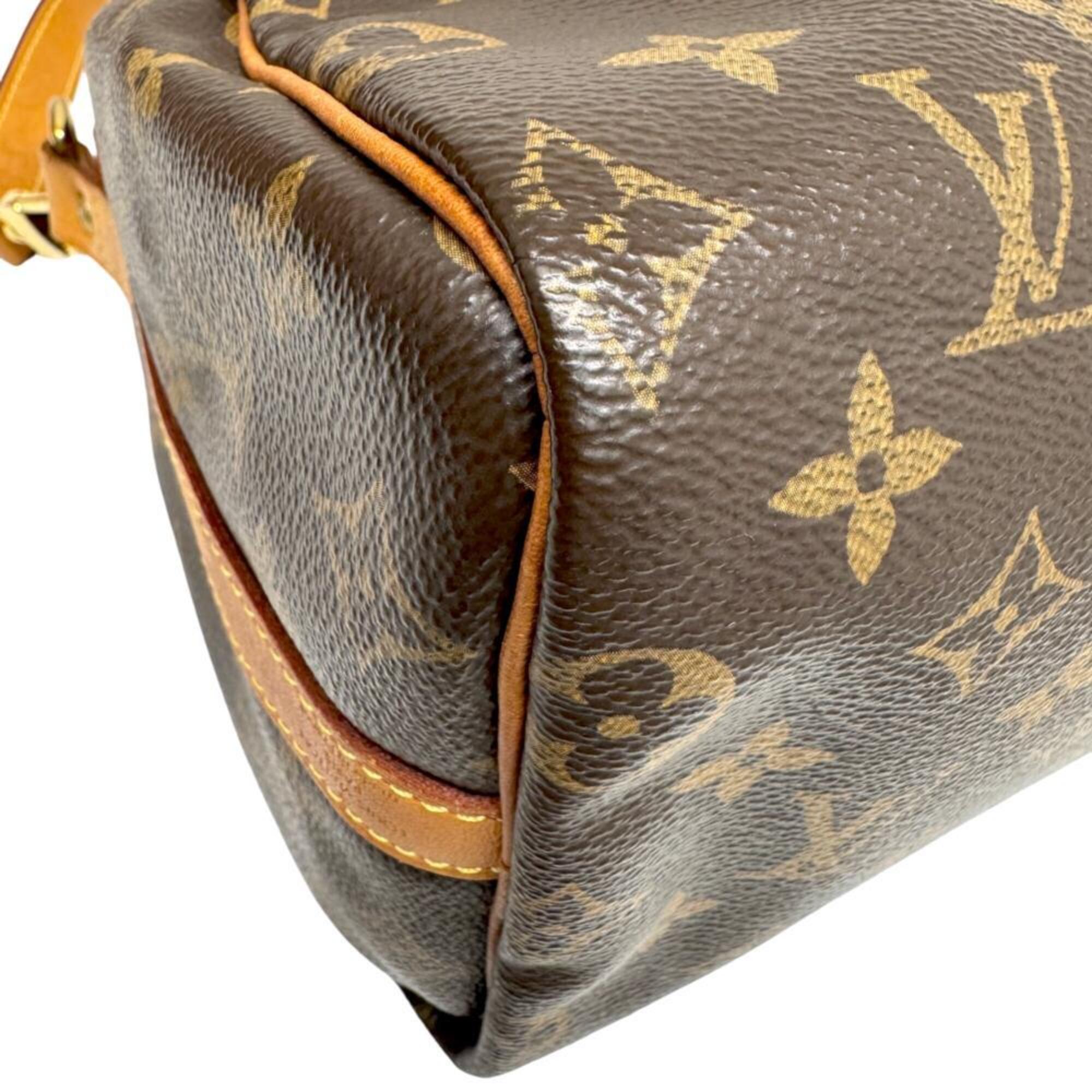 Louis Vuitton Brown Monogram Boston Bag Handbag (Pre-Owned)