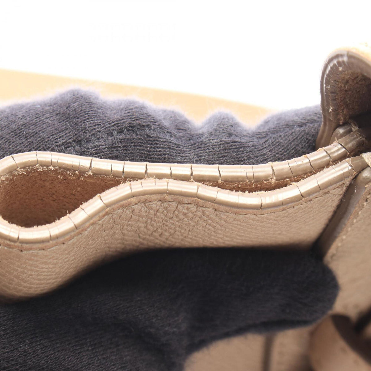 Celine Beige Leather Handbag (Pre-Owned)