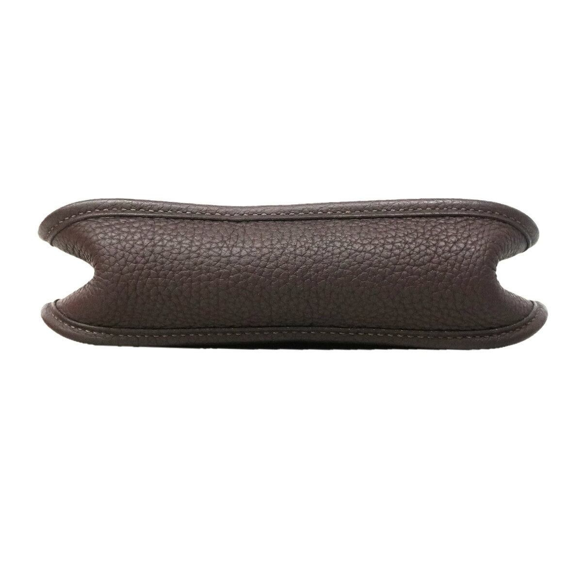 Hermes Brown Taurillon Clemence Leather Shoulder Bag (Pre-Owned)