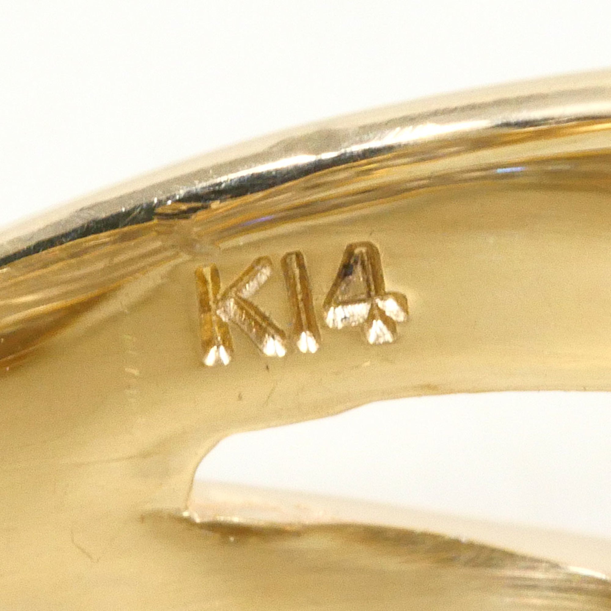 Unbranded White Gold Yellow Gold White Gold (14K) Yellow Gold (14K) Band Ring (Pre-Owned)
