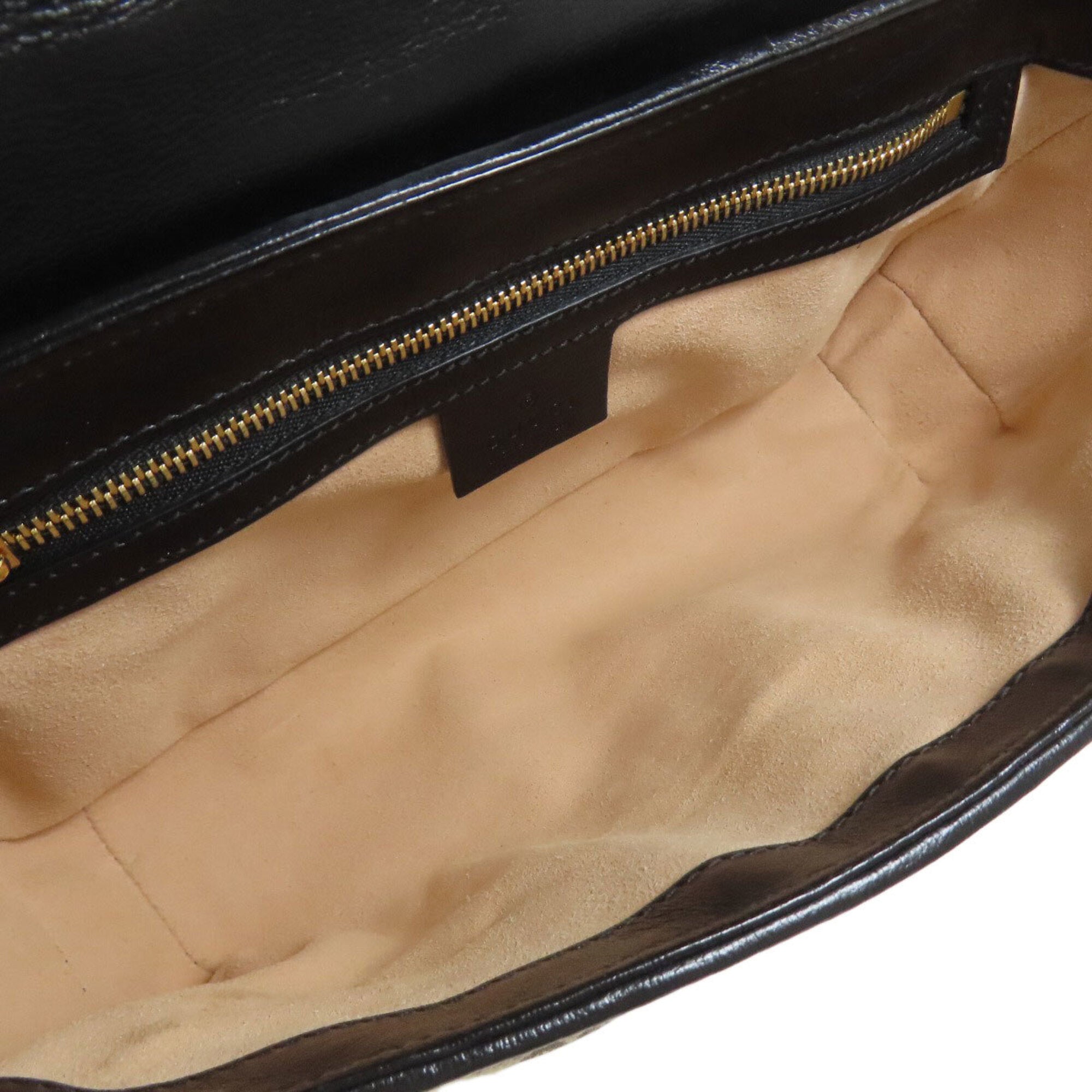 Gucci Brown Canvas Shoulder Bag (Pre-Owned)
