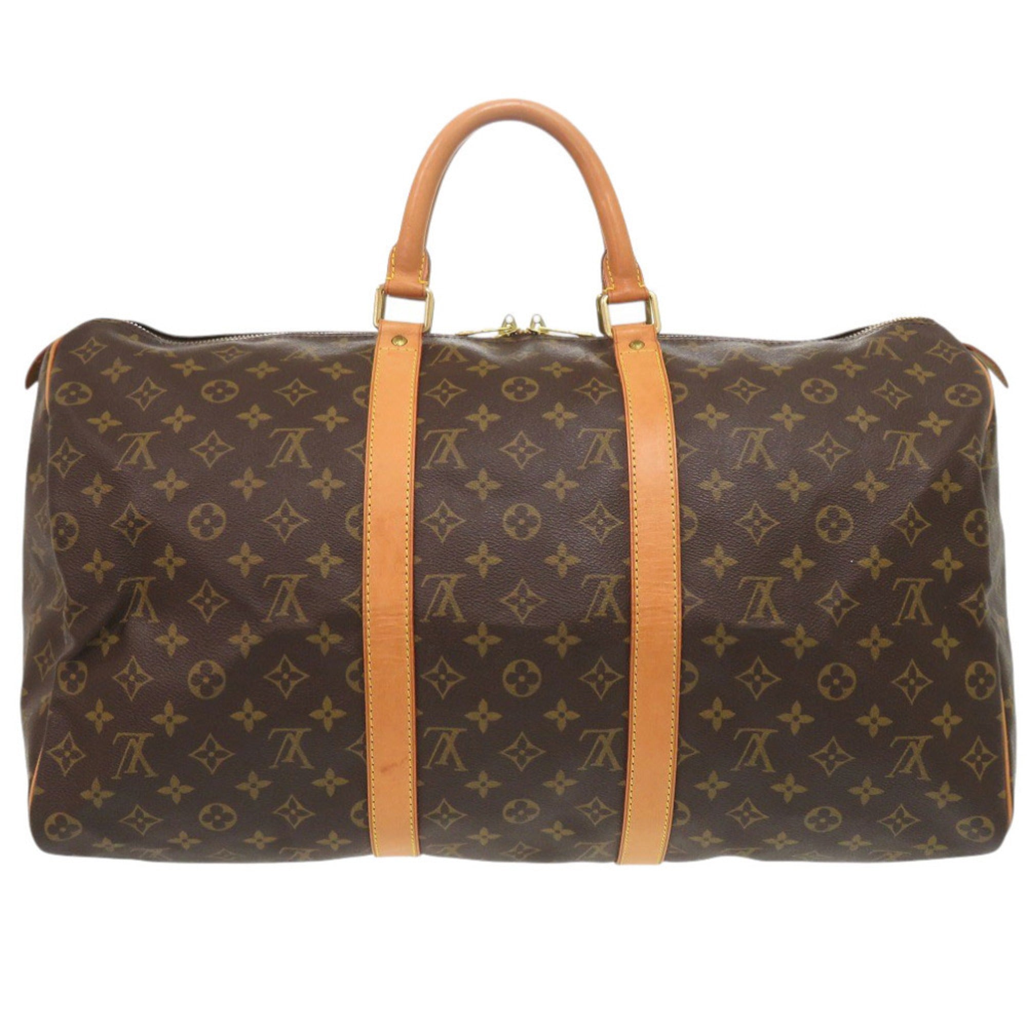 Louis Vuitton Brown Monogram Monogram Boston Bag (Pre-Owned)