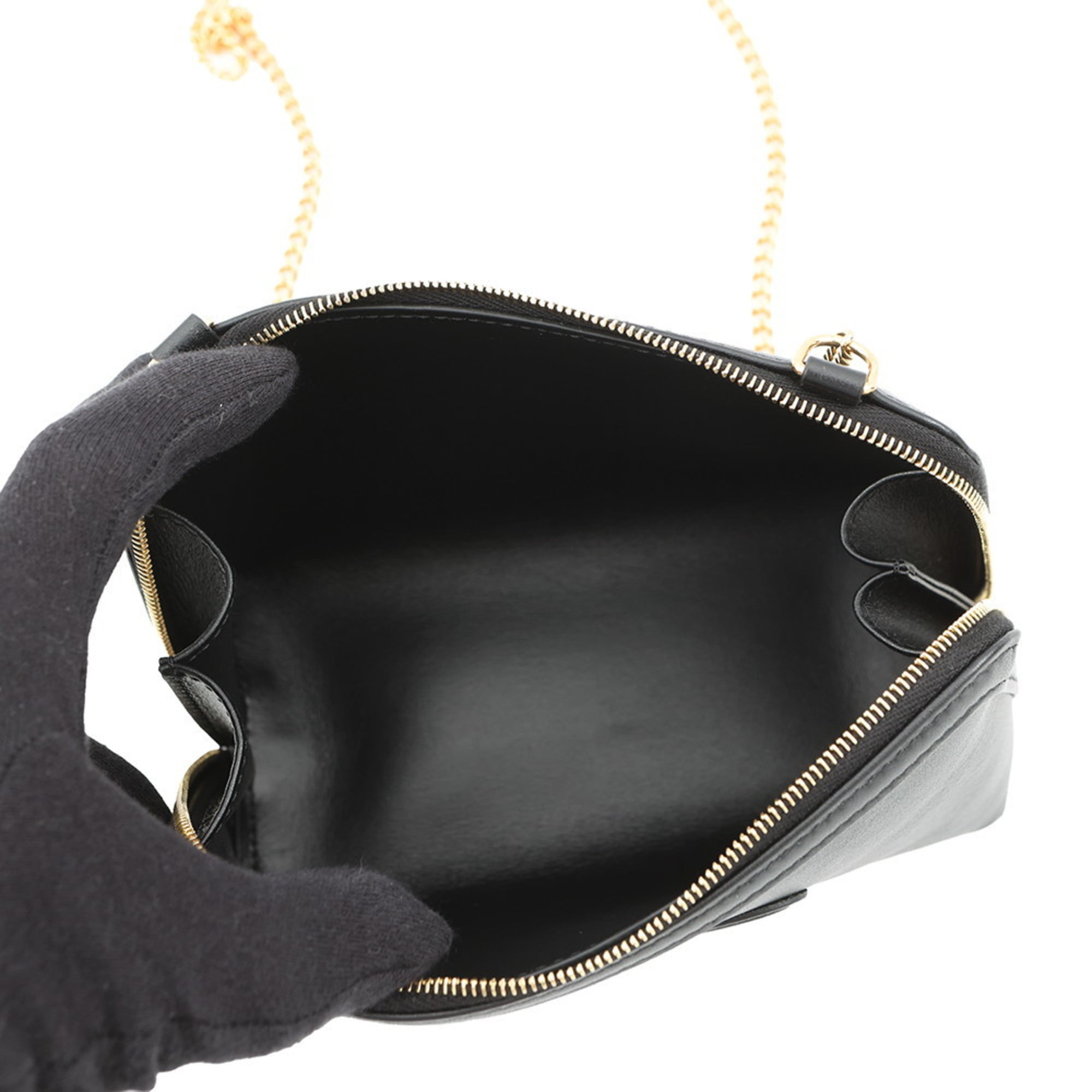 Celine Black Leather Shoulder Bag (Pre-Owned)
