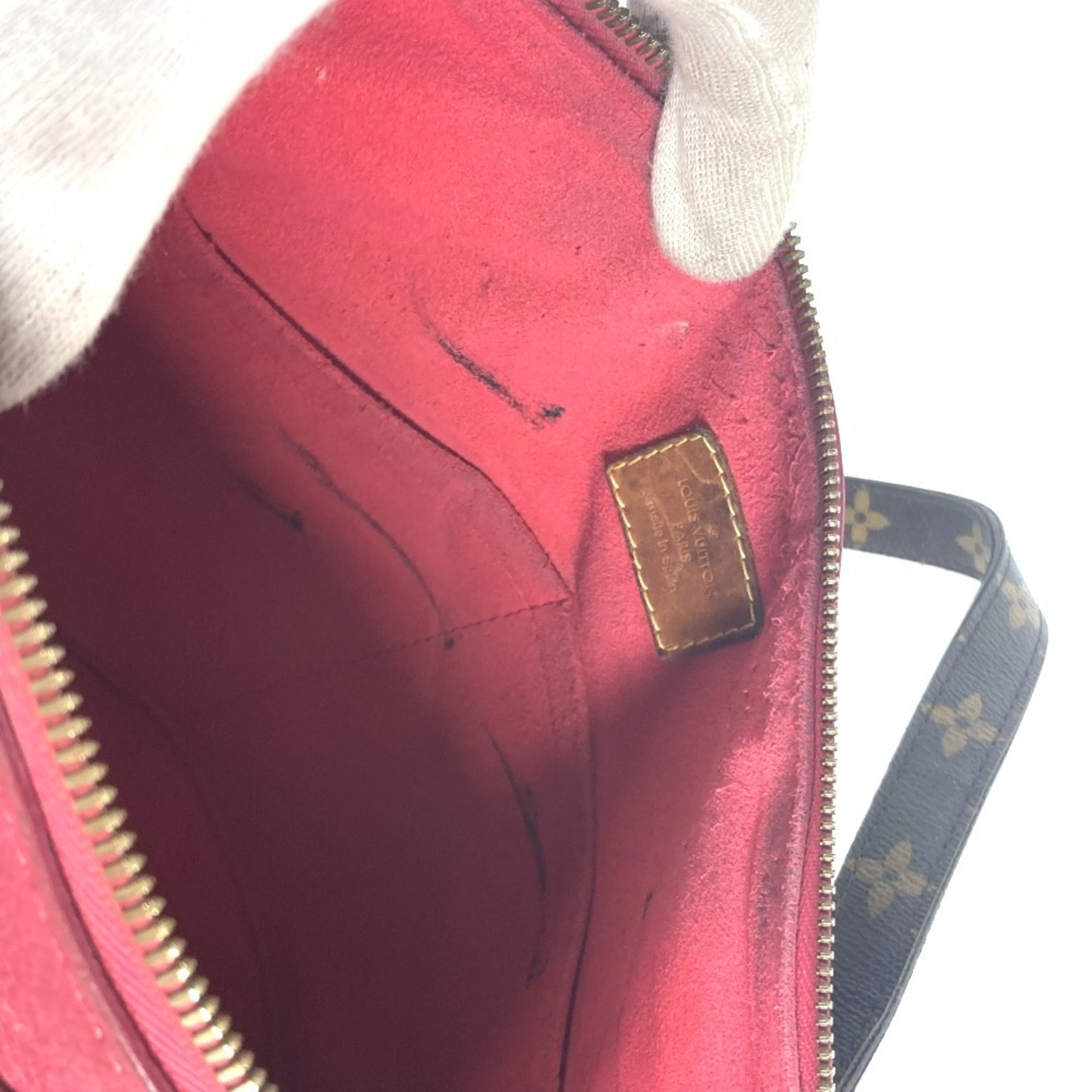 Louis Vuitton Brown Dahlia Monogram Pink Monogram Handbag Shoulder Bag Tote Bag (Pre-Owned)
