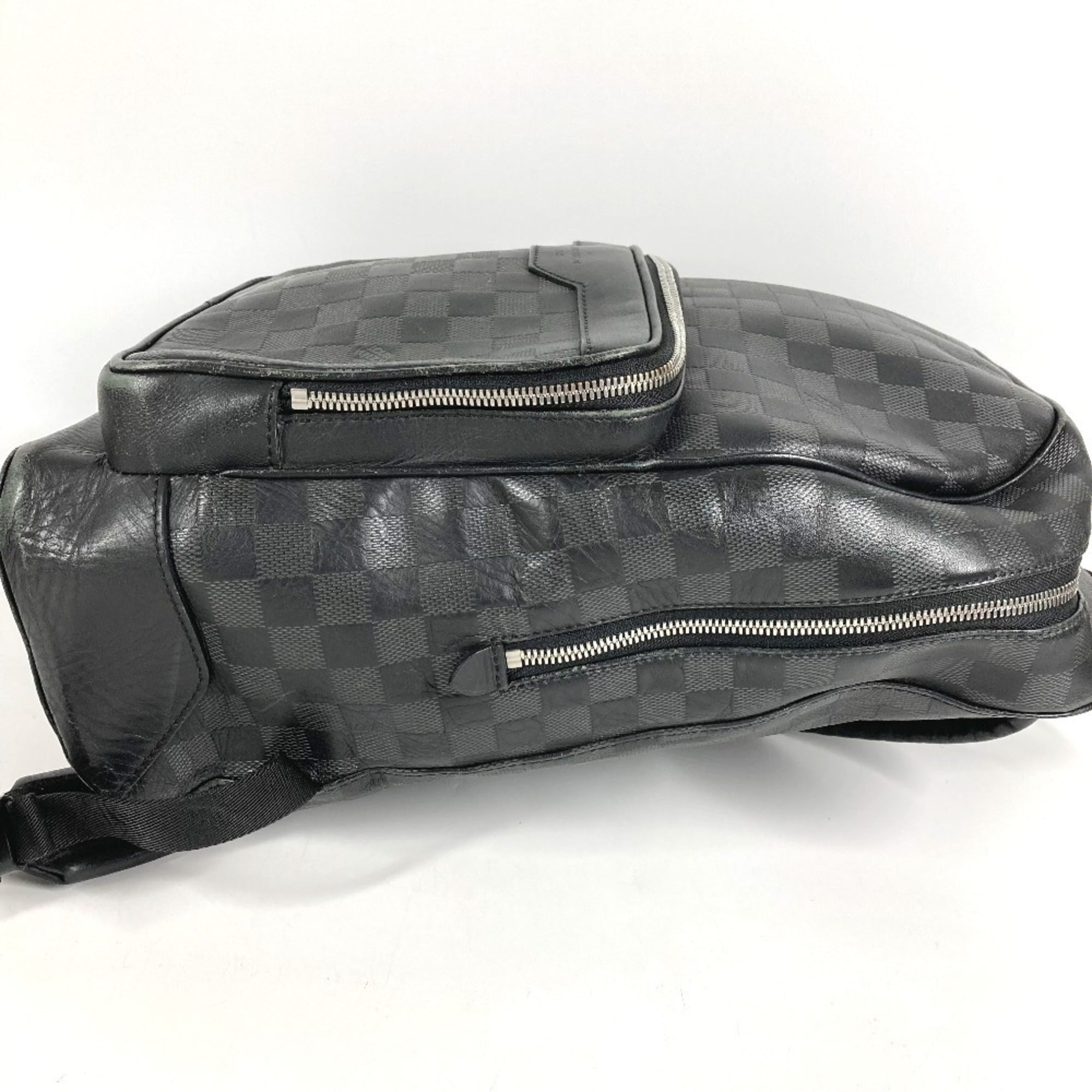 Louis Vuitton Black Damier Infini Leather Backpack (Pre-Owned)