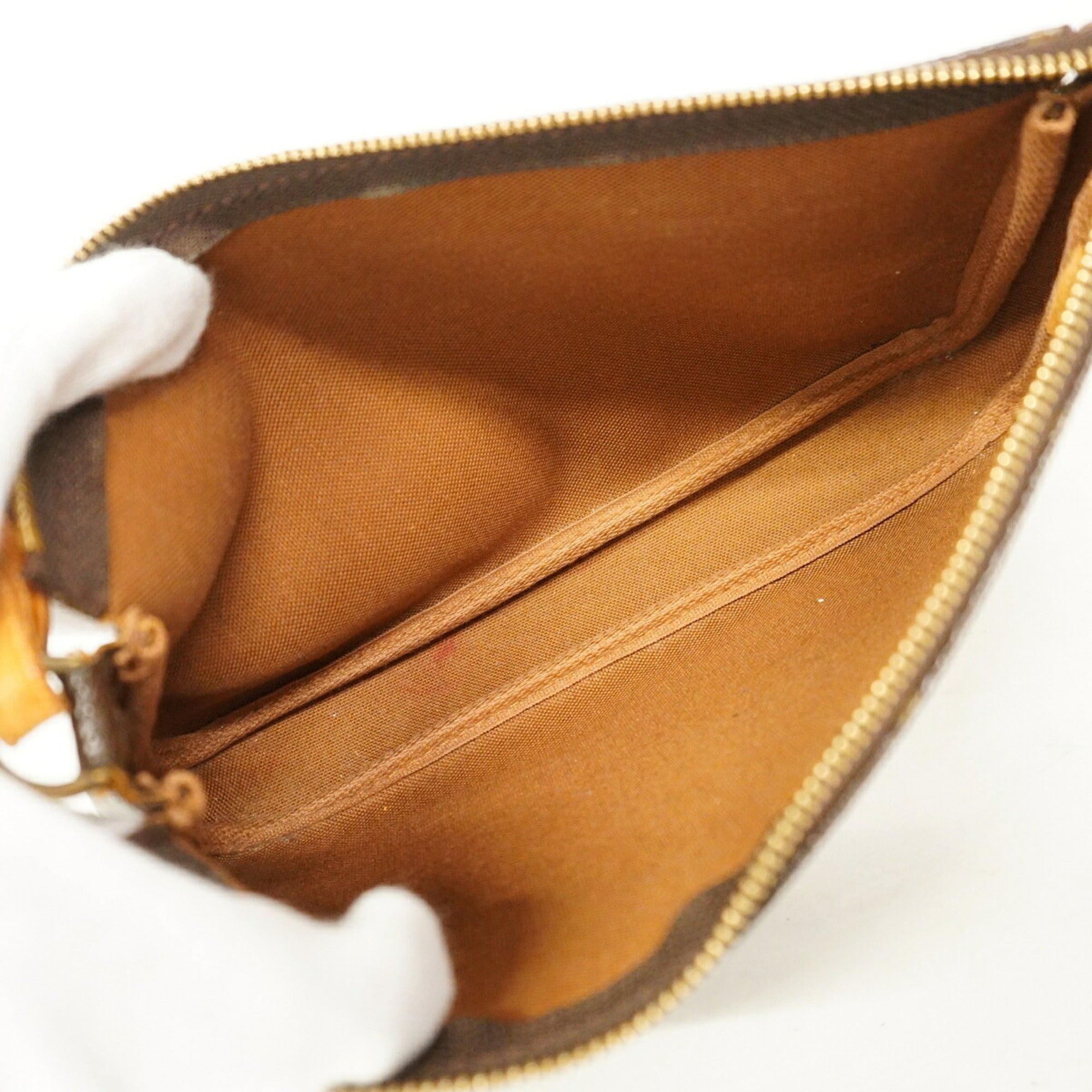 Louis Vuitton Brown Pouch (Pre-Owned)