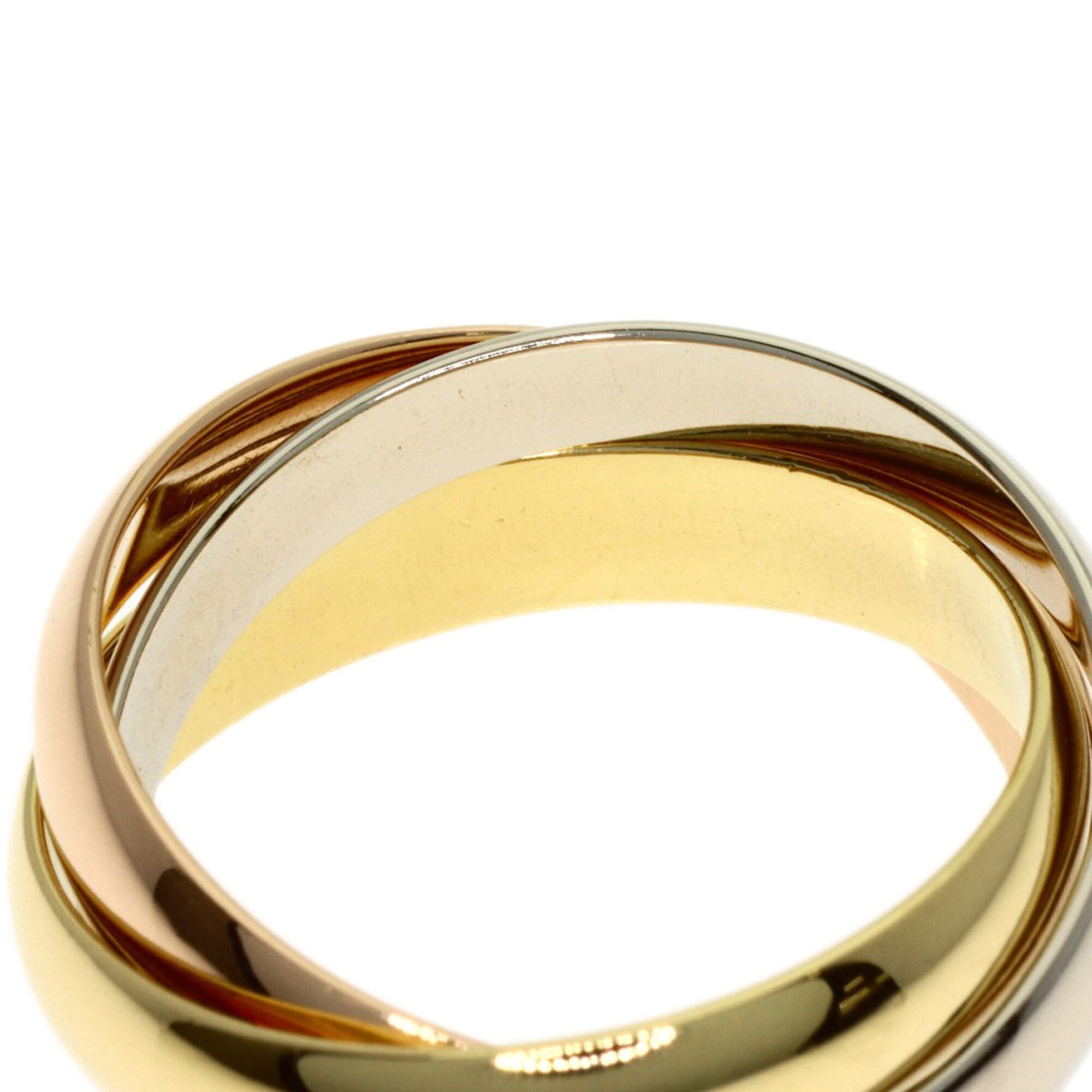Cartier Yellow Gold (18K) Pink Gold (18K) White Gold (18K) Band Ring (Pre-Owned)