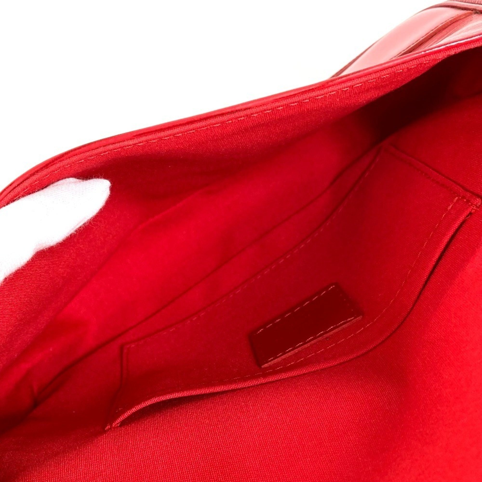 Louis Vuitton Epi Red Color Epi Leather Pochette Shoulder Bag (Pre-Owned)