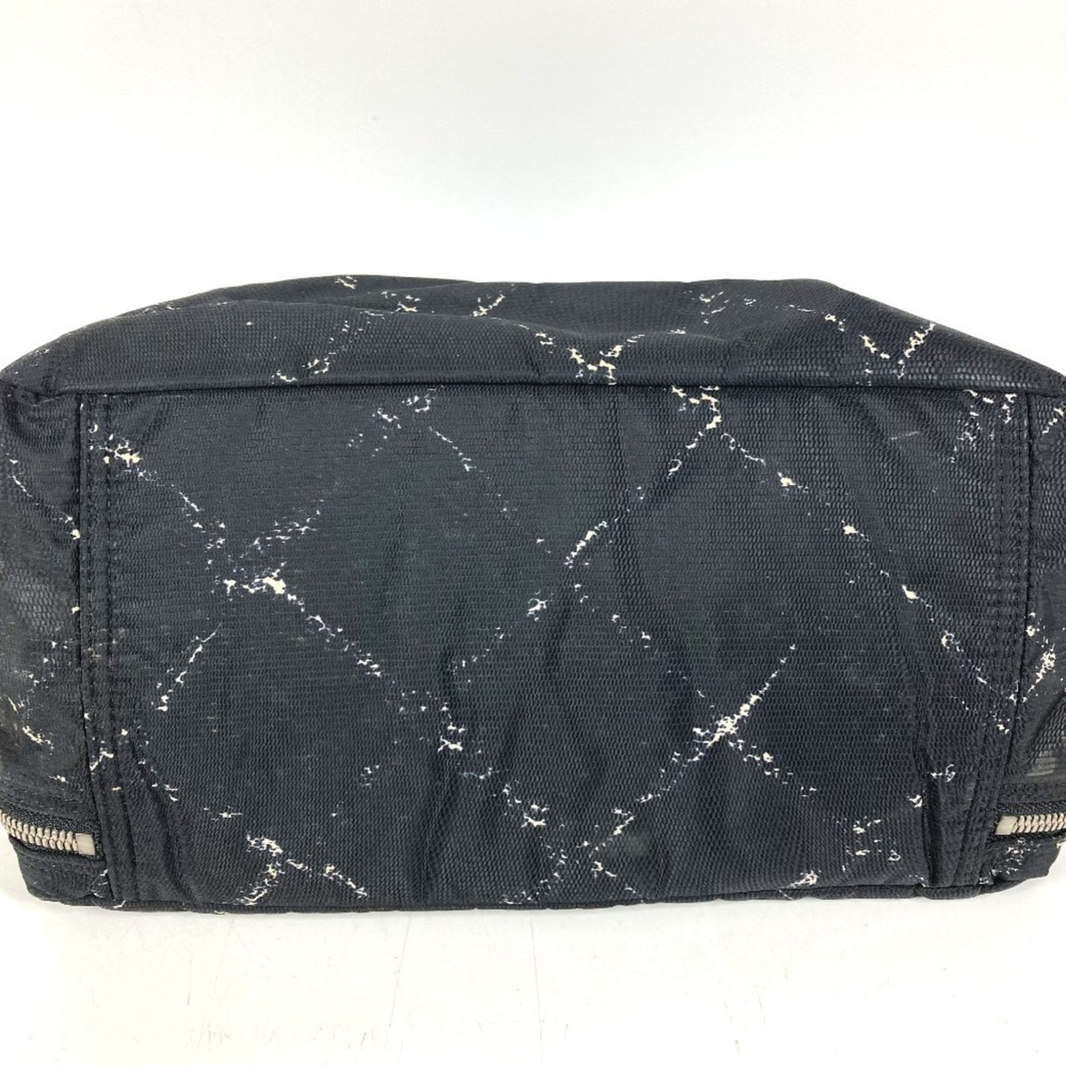 Chanel Travel Line Black Nylon Handbag (Pre-Owned)