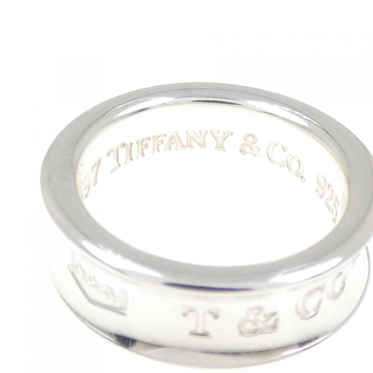 Tiffany Silver 925 Band Ring (Pre-Owned)