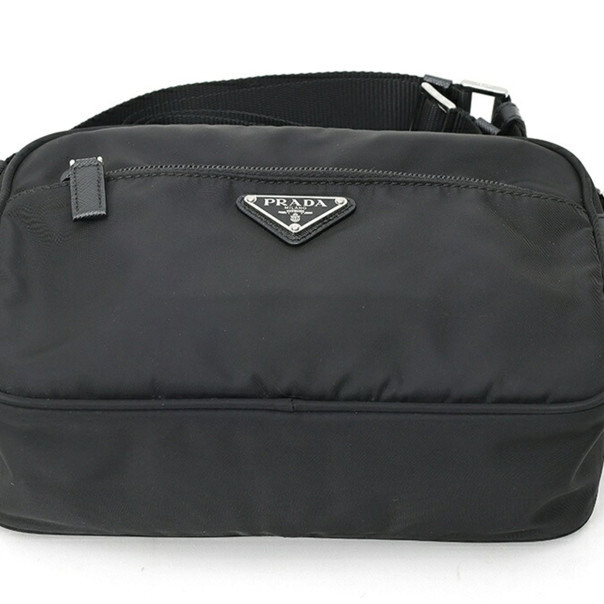 Prada Black Polyamide Shoulder Bag (Pre-Owned)