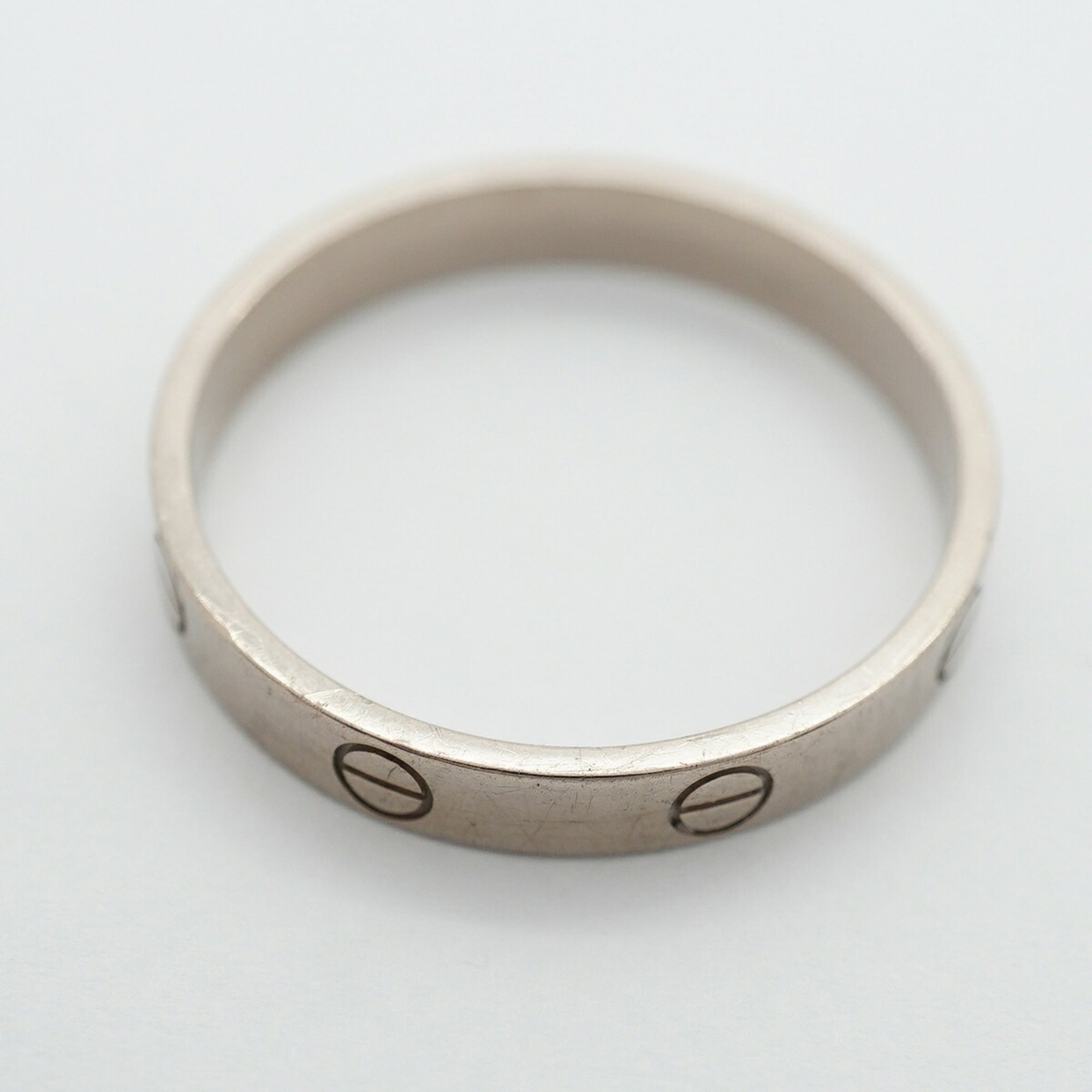 Cartier White Gold (18K) Band Ring (Pre-Owned)