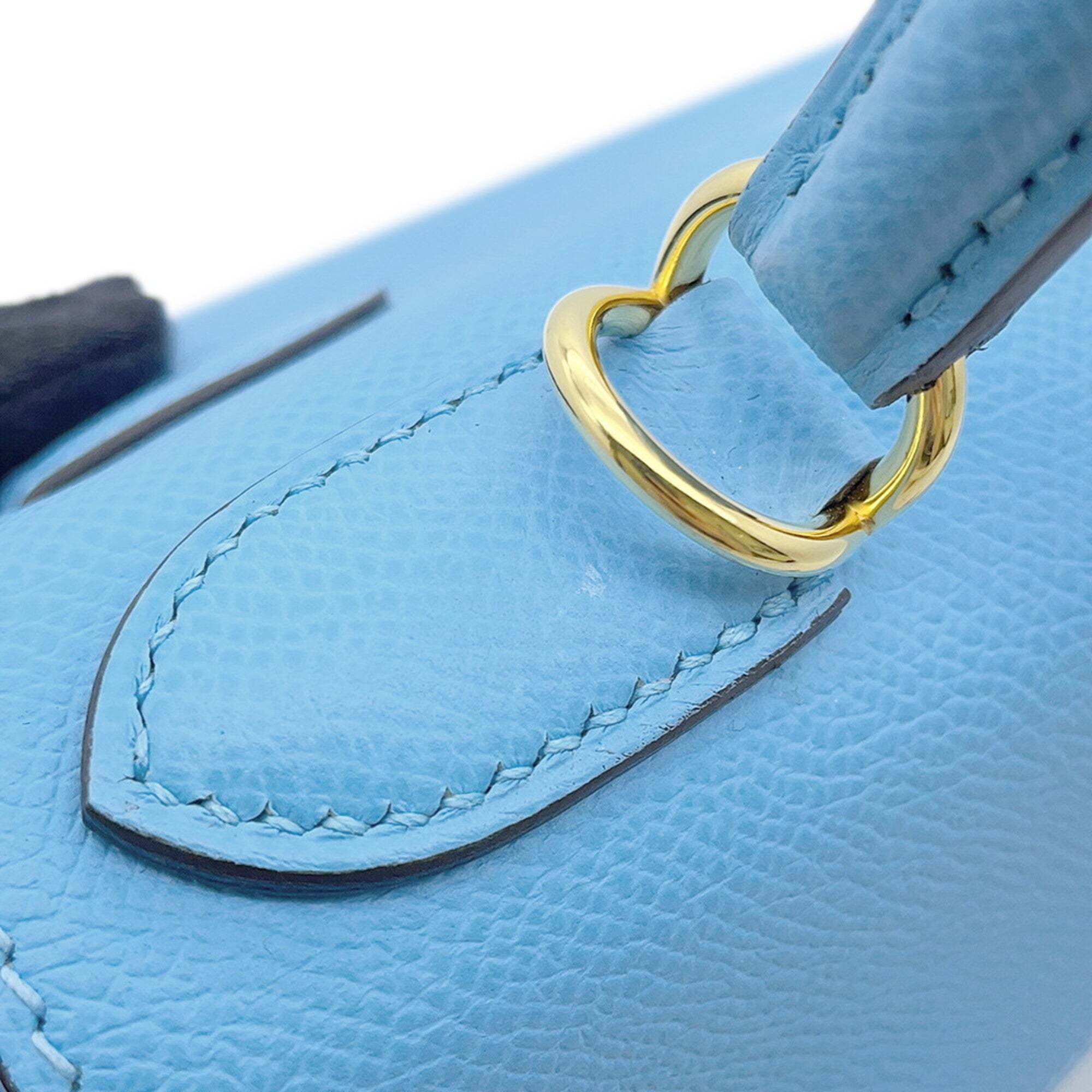 Hermes Kelly Celeste Epsom Leather Handbag (Pre-Owned)