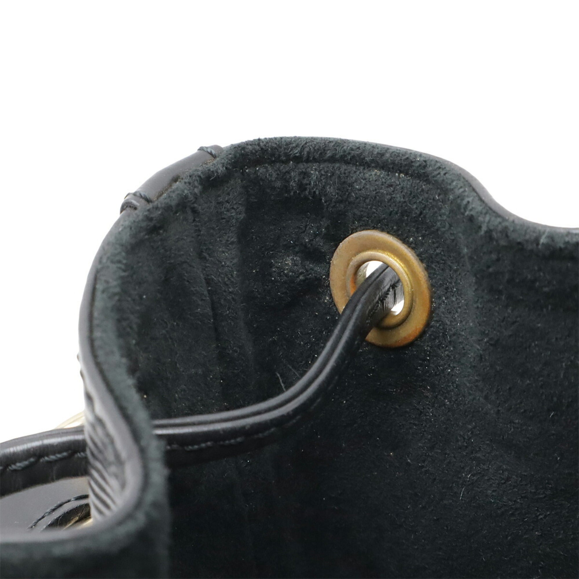 Louis Vuitton Noir Epi Leather Shoulder Bag (Pre-Owned)