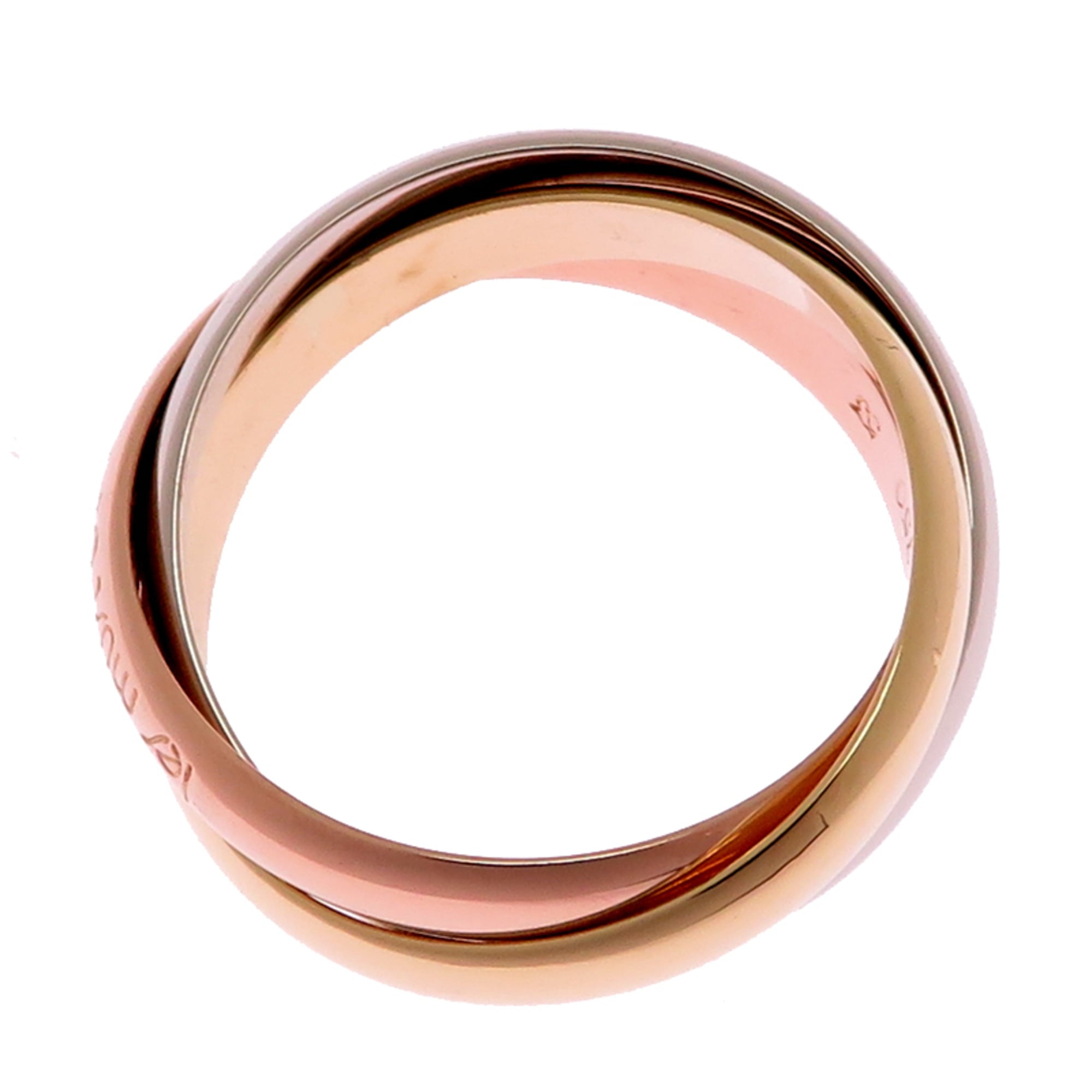 Cartier Yellow Gold (18K) Pink Gold (18K) White Gold (18K) Band Ring (Pre-Owned)