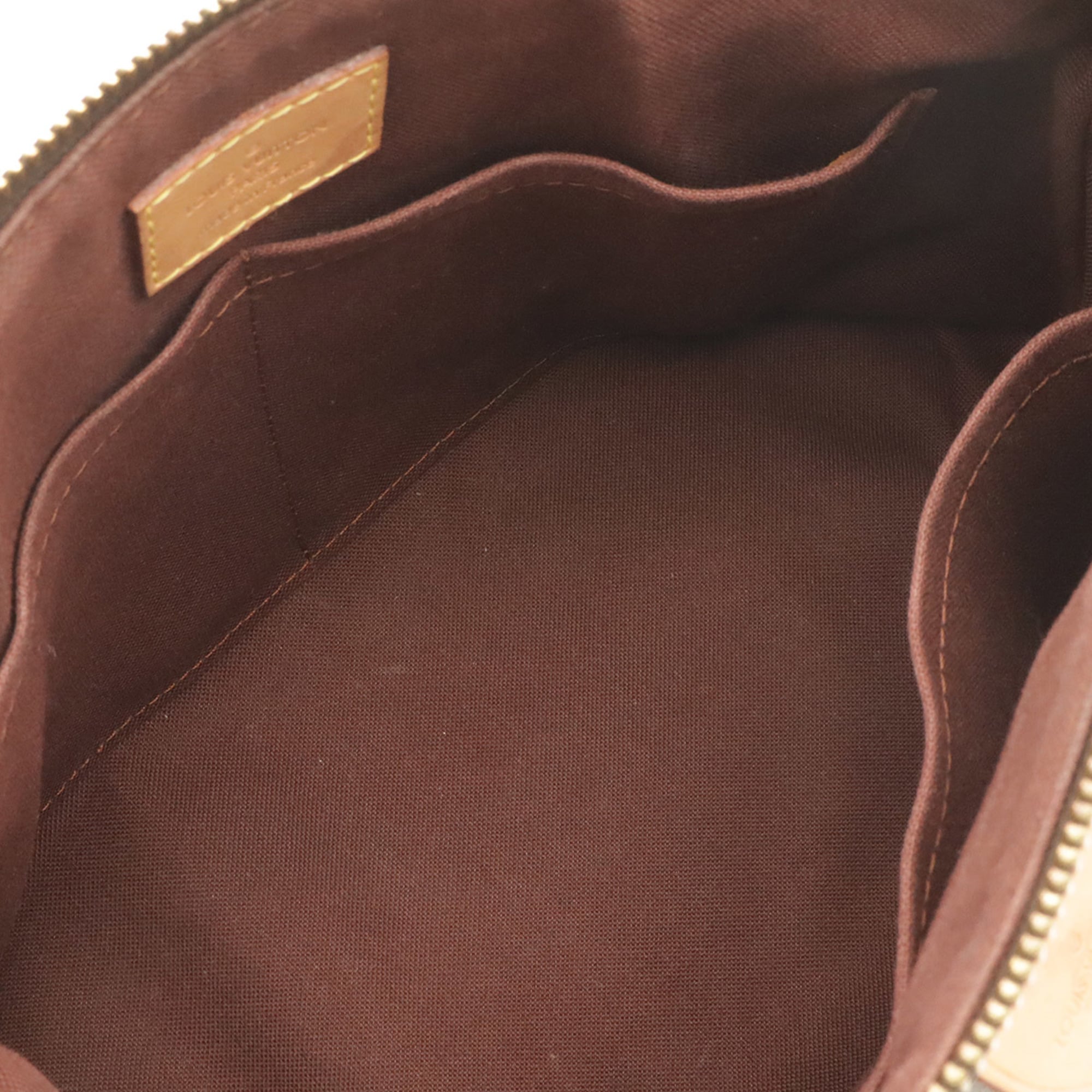 Louis Vuitton Brown Monogram Canvas Handbag Shoulder Bag Tote Bag (Pre-Owned)