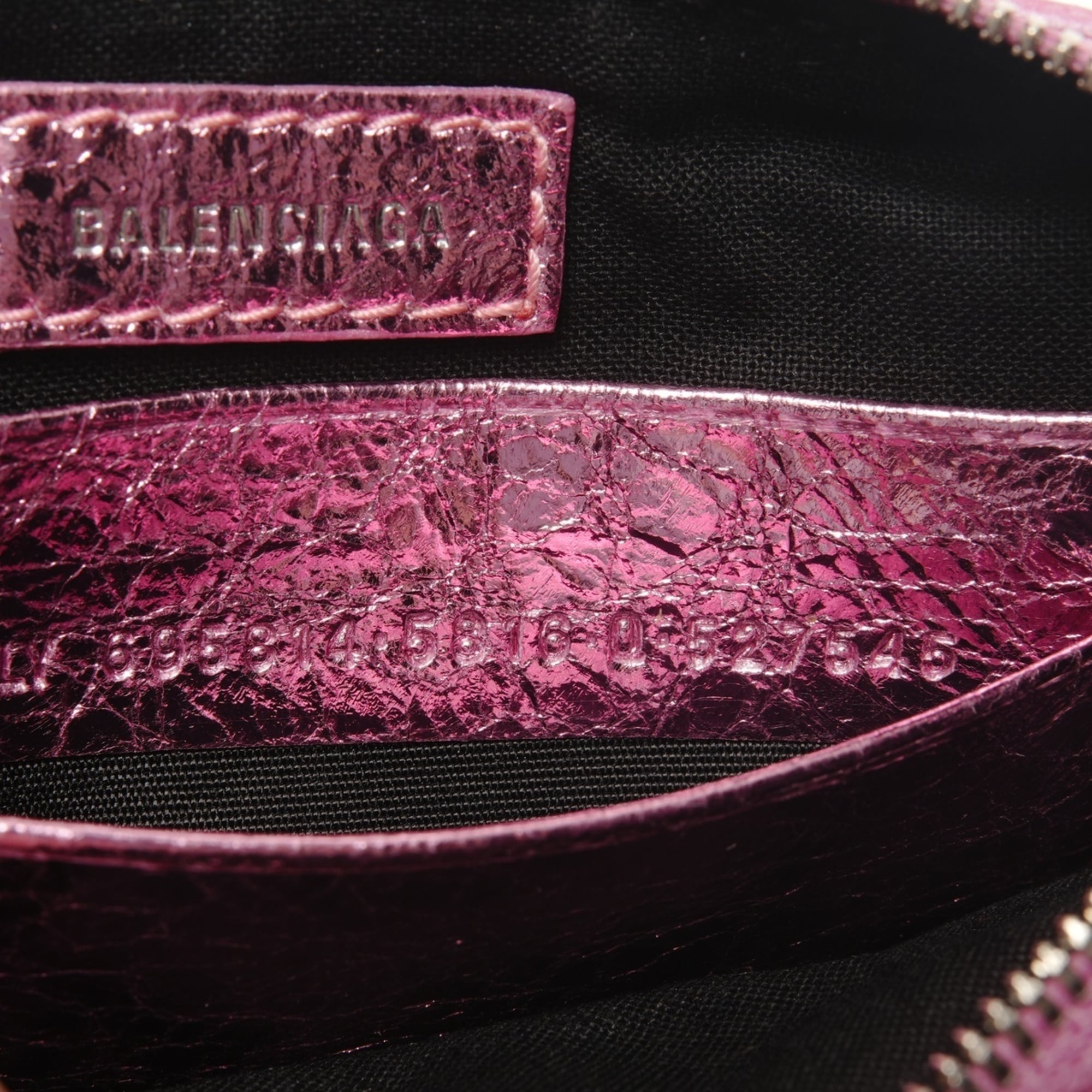 Balenciaga Metallic Pink Shoulder Bag (Pre-Owned)
