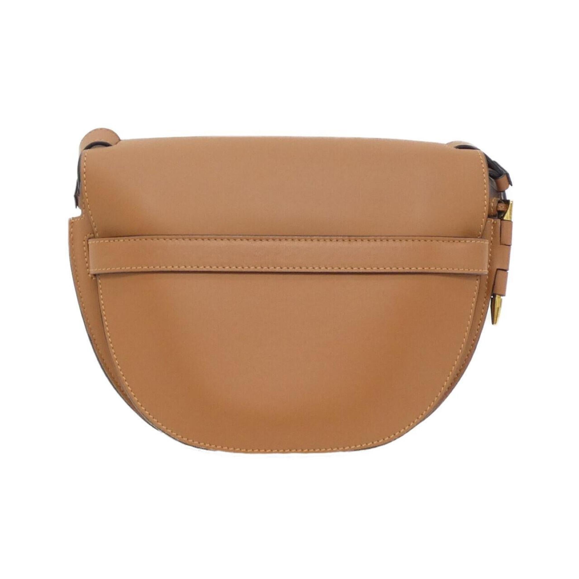 Loewe Gold Jacquard Leather Shoulder Bag (Pre-Owned)