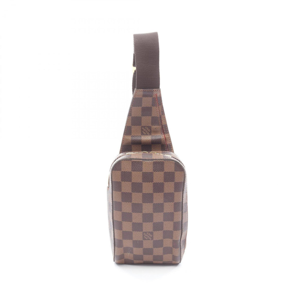 Louis Vuitton Brown Ebene Coated Canvas Fanny Pack Handbag (Pre-Owned)