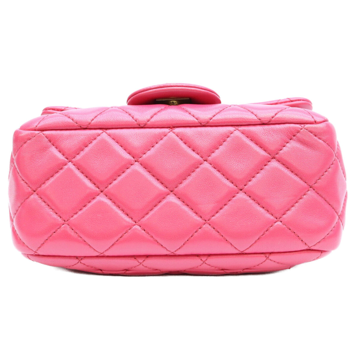 Chanel Pink Leather Shoulder Bag (Pre-Owned)