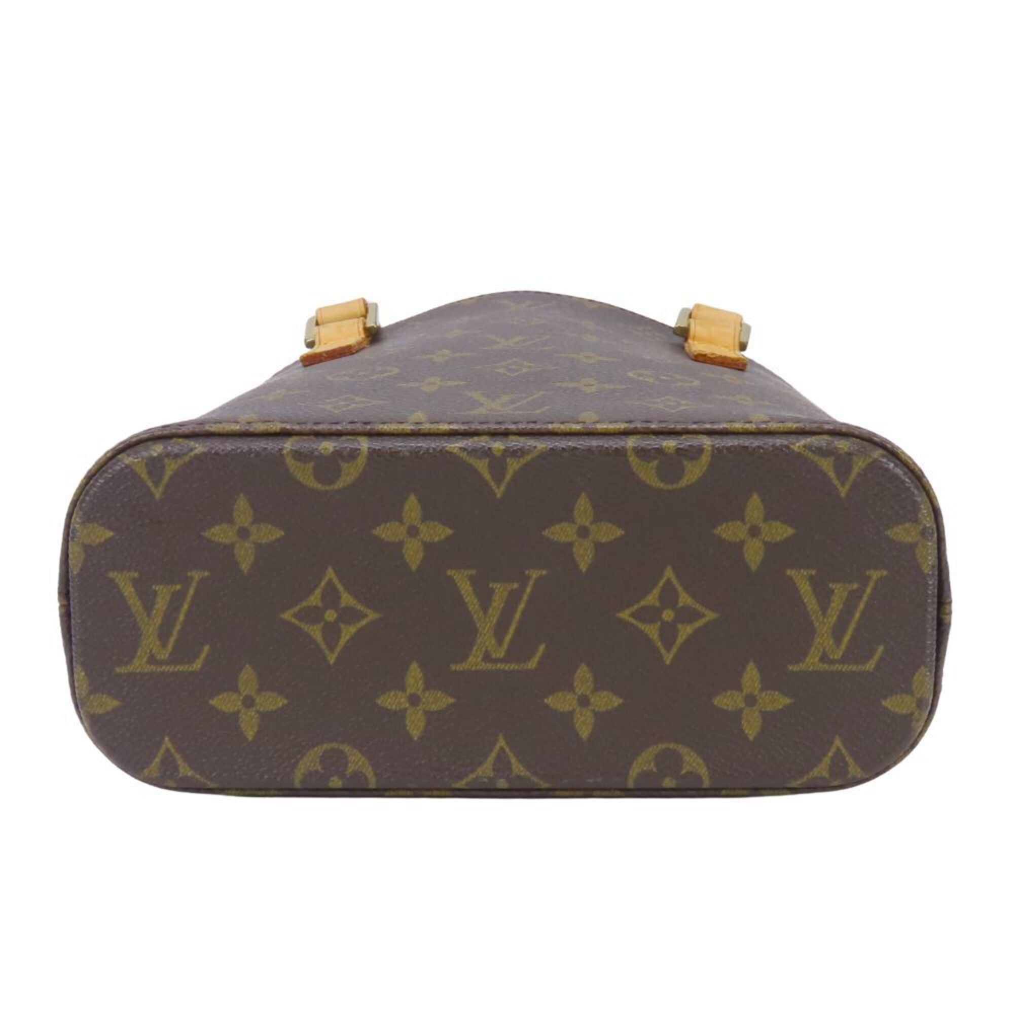 Louis Vuitton Brown Monogram Leather Handbag (Pre-Owned)