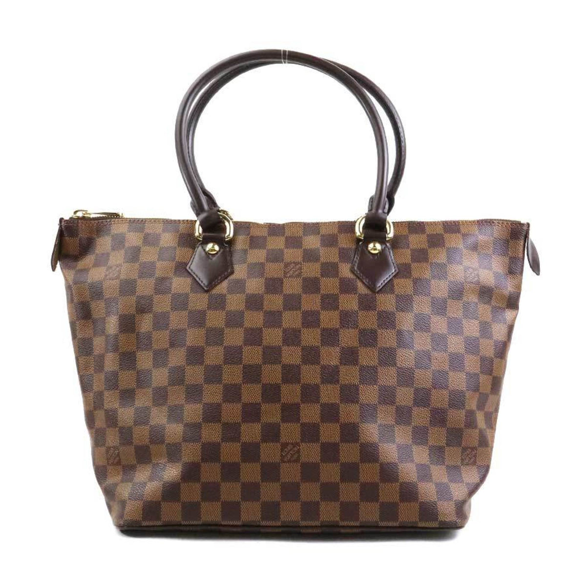 Louis Vuitton Brown Damier Canvas Handbag (Pre-Owned)