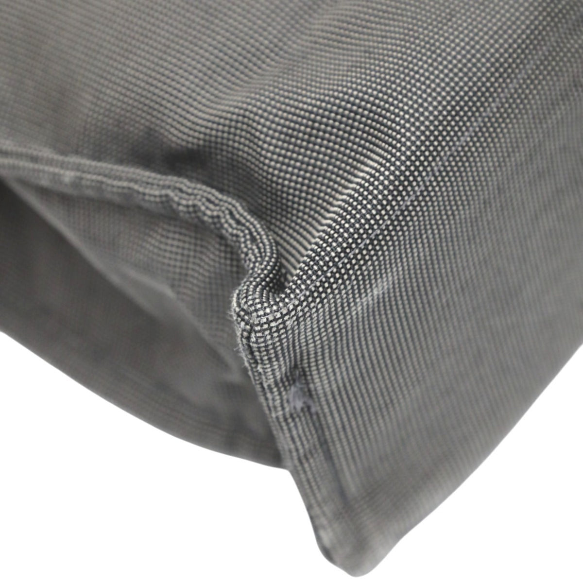 Hermes Her Line Gray Canvas Tote Bag (Pre-Owned)