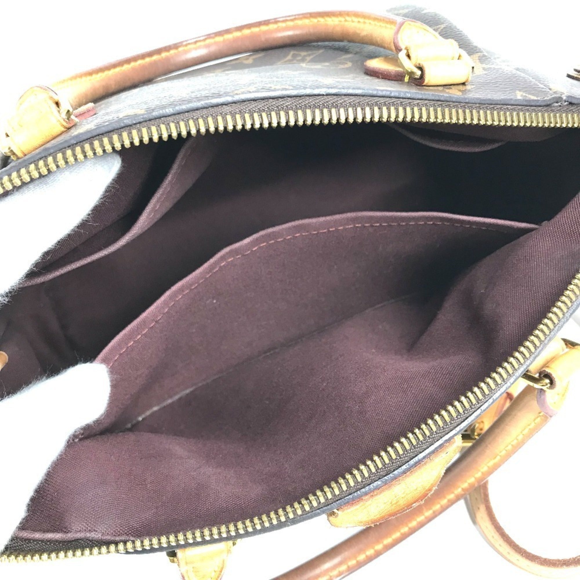 Louis Vuitton Brown Monogram Monogram Handbag Shoulder Bag Tote Bag (Pre-Owned)