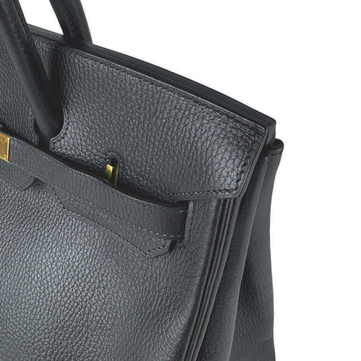 Hermes Black Ardennes Leather Handbag (Pre-Owned)