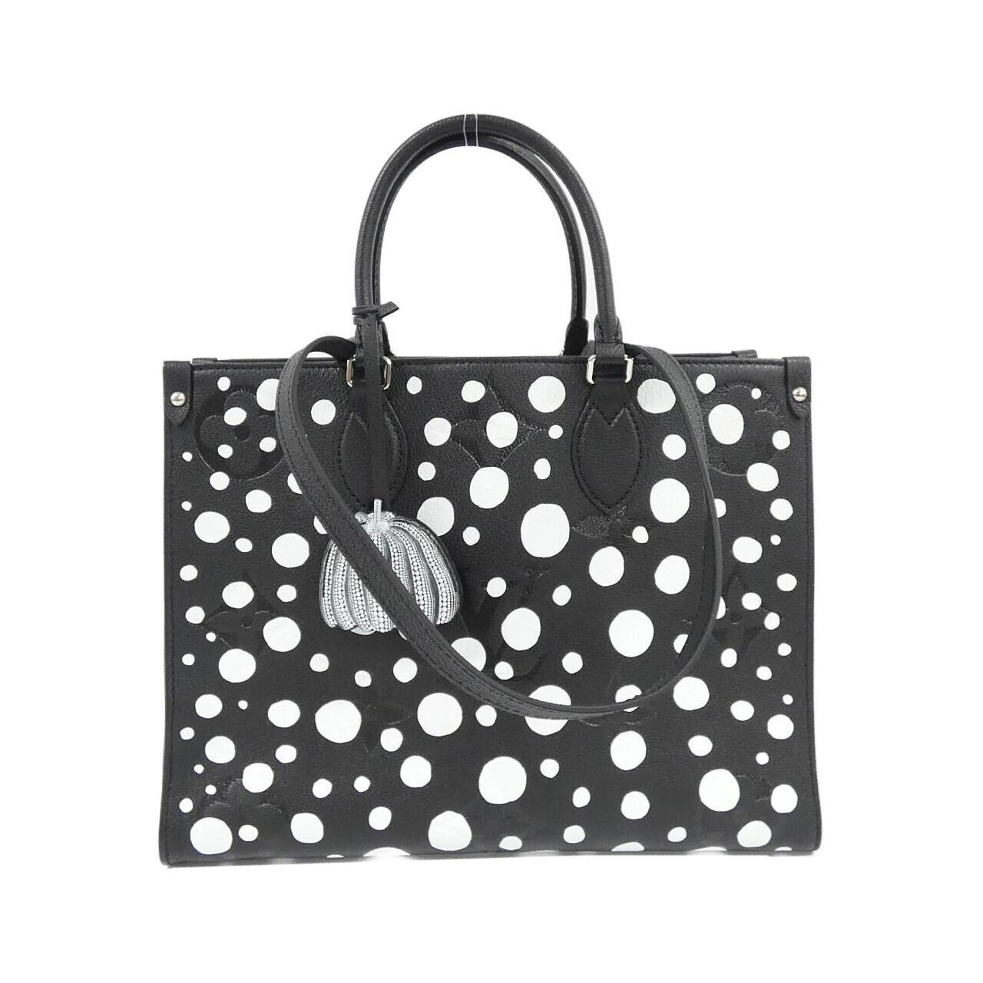 Louis Vuitton Black Leather Handbag (Pre-Owned)