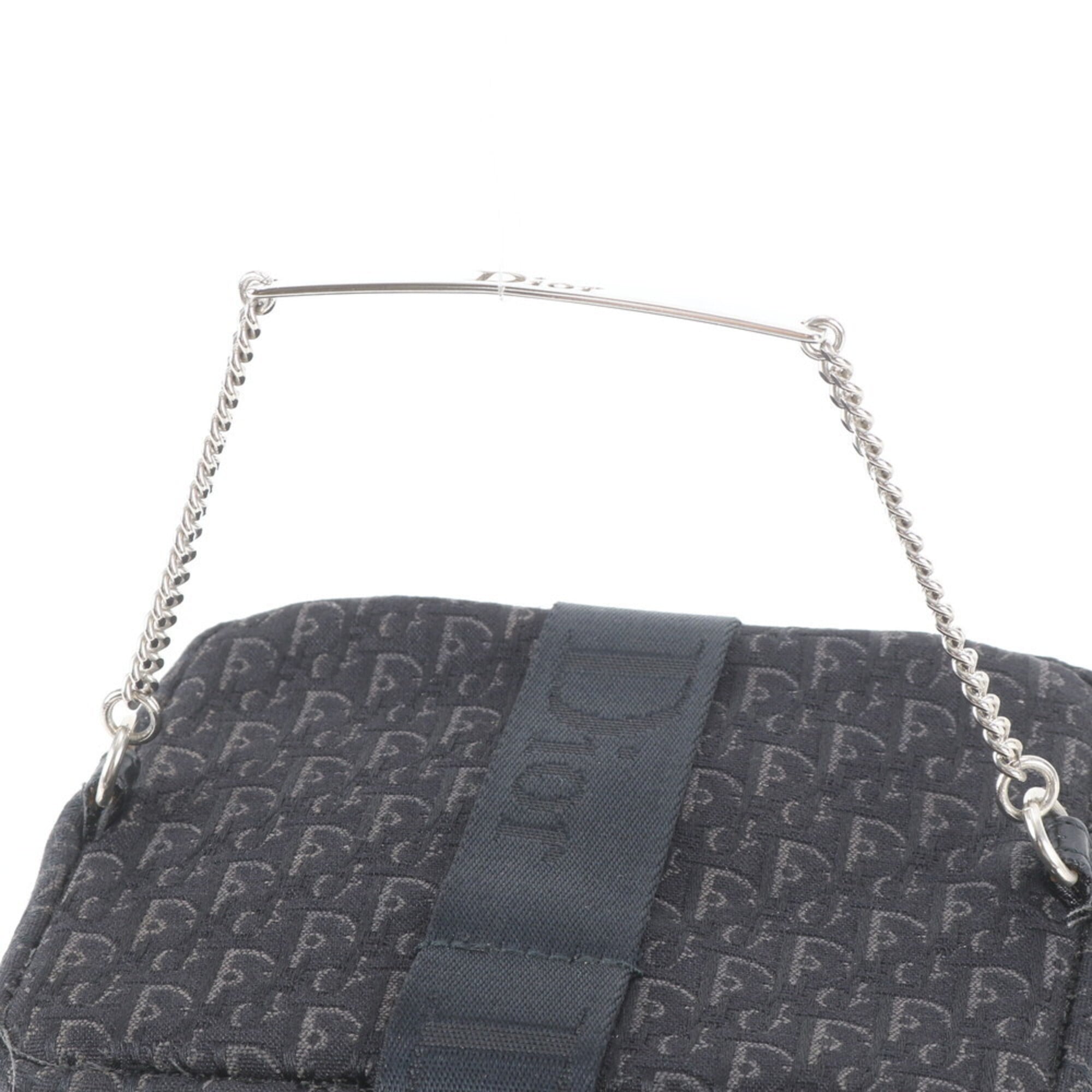 Christian Dior Black Handbag Pouch Tote Bag (Pre-Owned)