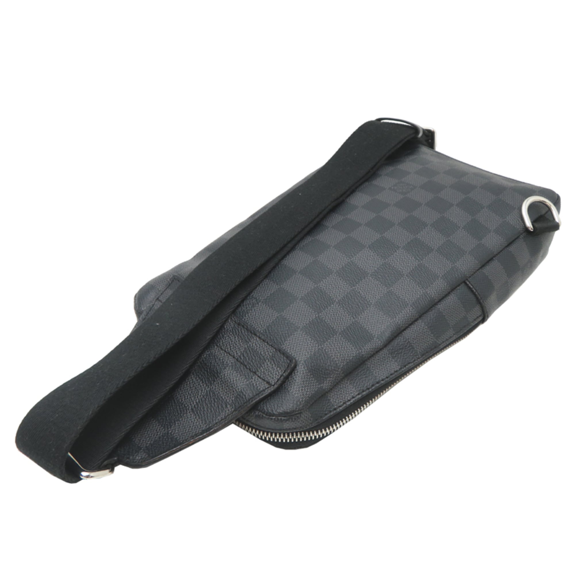 Louis Vuitton Black Damier Graphite Sling Bag (Pre-Owned)