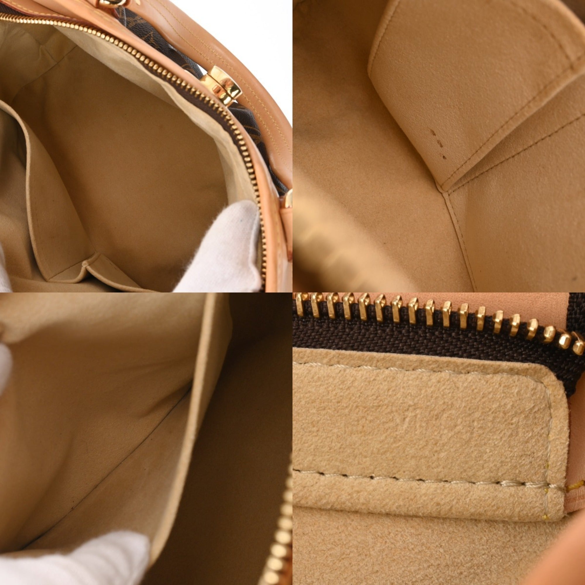 Louis Vuitton Brown Monogram Handbag (Pre-Owned)
