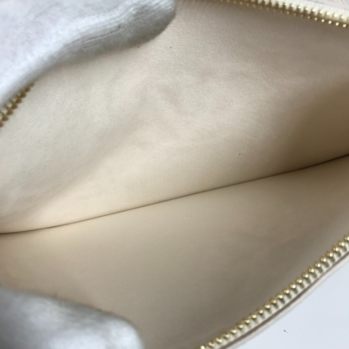 Louis Vuitton Beige Monogram Empreinte Pouch Shoulder Bag Tote Bag (Pre-Owned)