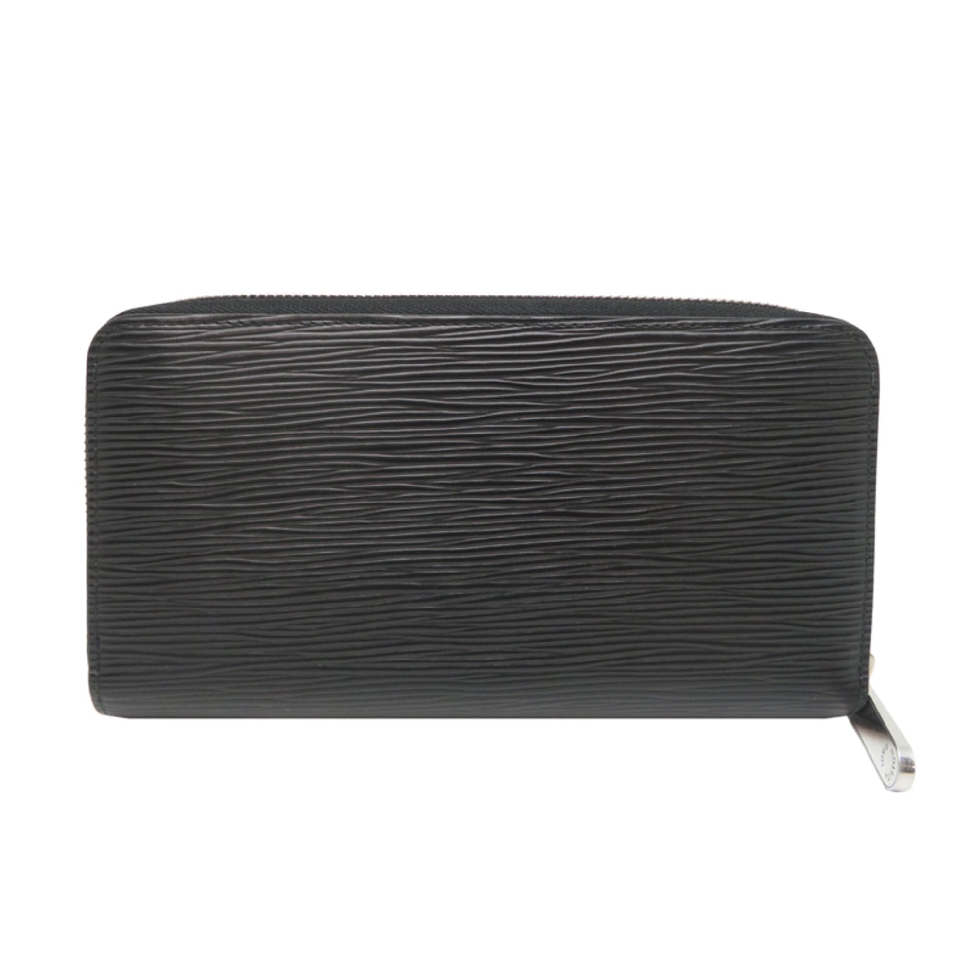 Louis Vuitton Black Noir Epi Leather Long Wallet (Bi-Fold) (Pre-Owned)