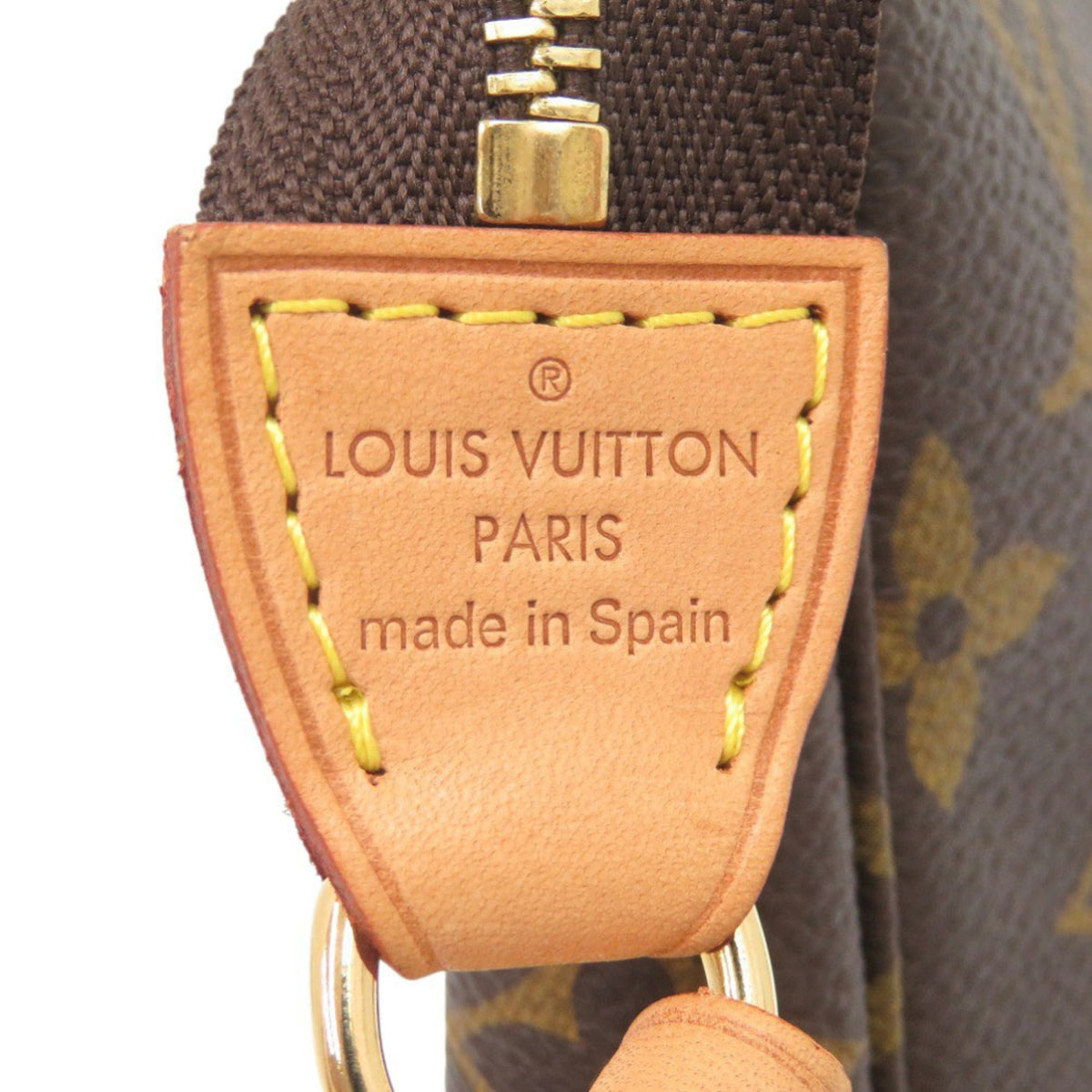 Louis Vuitton Brown Monogram Monogram Handbag Pochette Pouch (Pre-Owned)