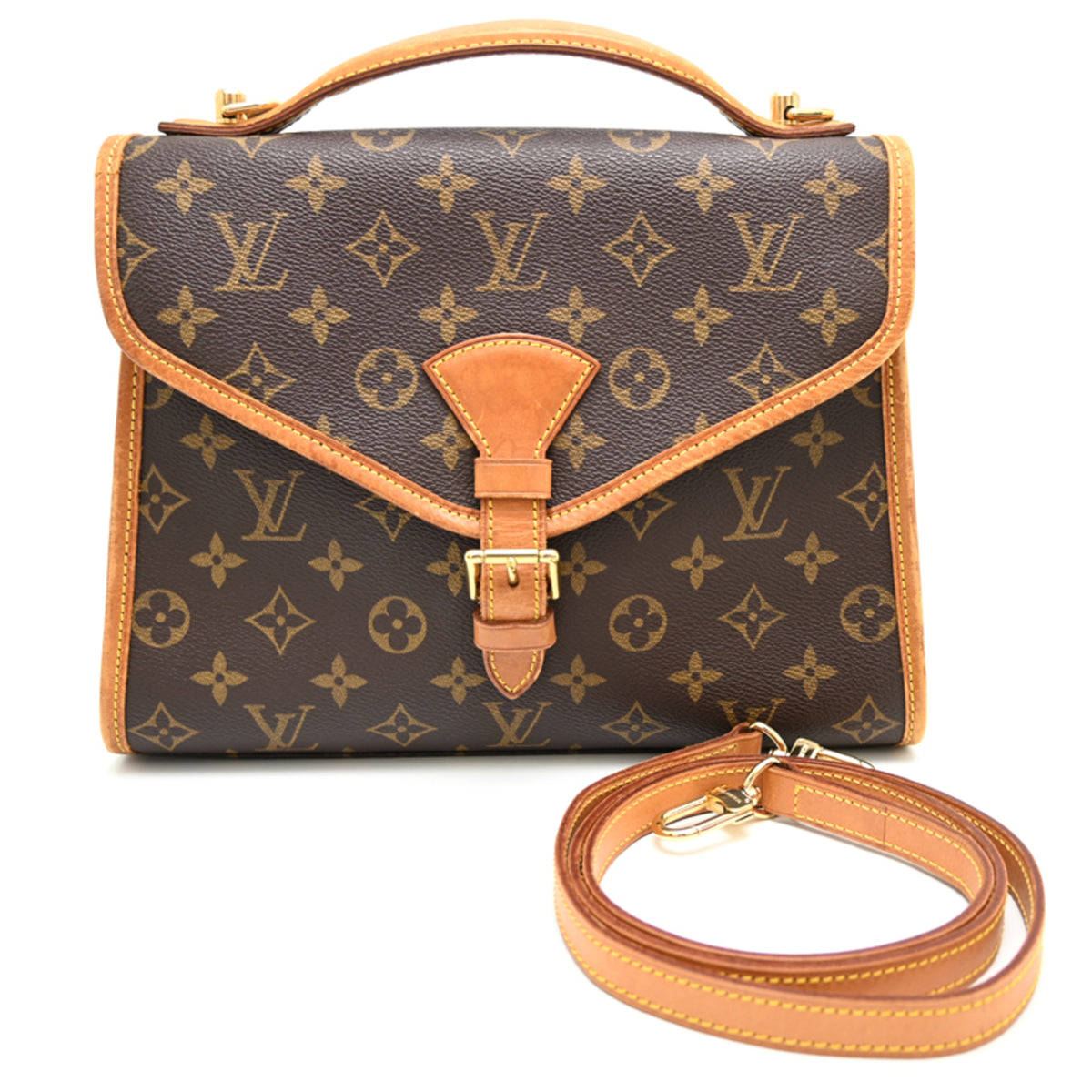 Louis Vuitton Brown Monogram Handbag (Pre-Owned)