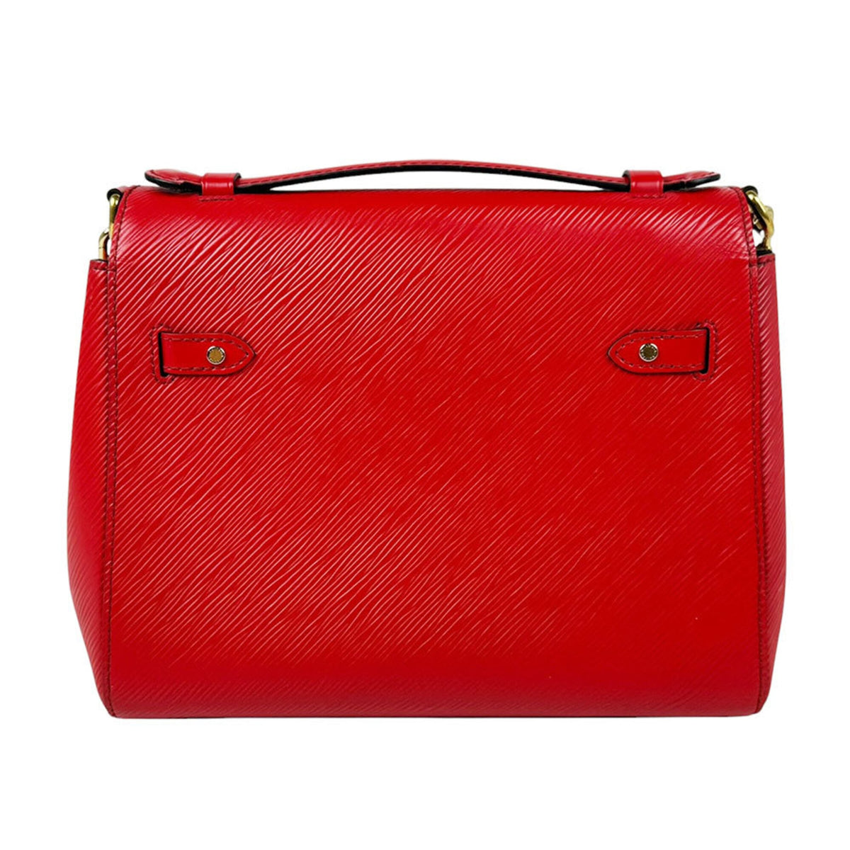 Louis Vuitton Red Color Epi Leather Handbag Shoulder Bag (Pre-Owned)