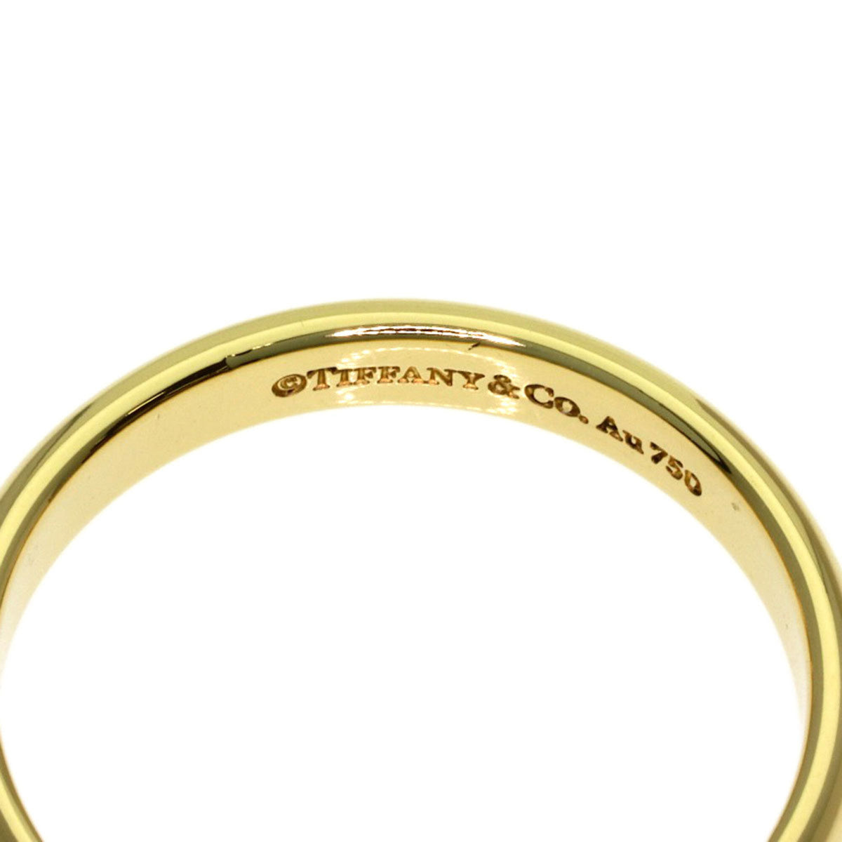 Tiffany Yellow Gold (18K) Band Ring (Pre-Owned)