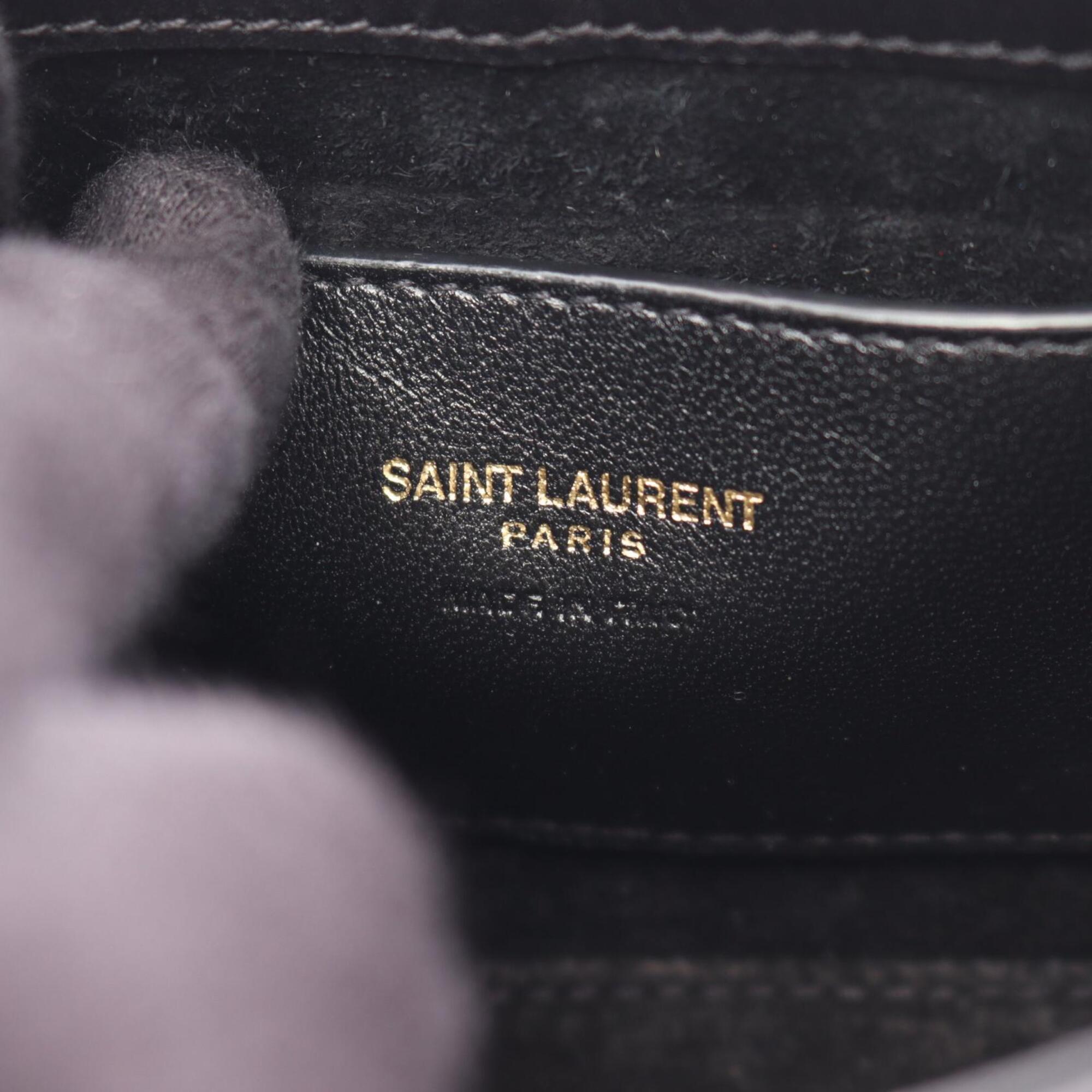 Yves Saint Laurent Black Leather Handbag (Pre-Owned)