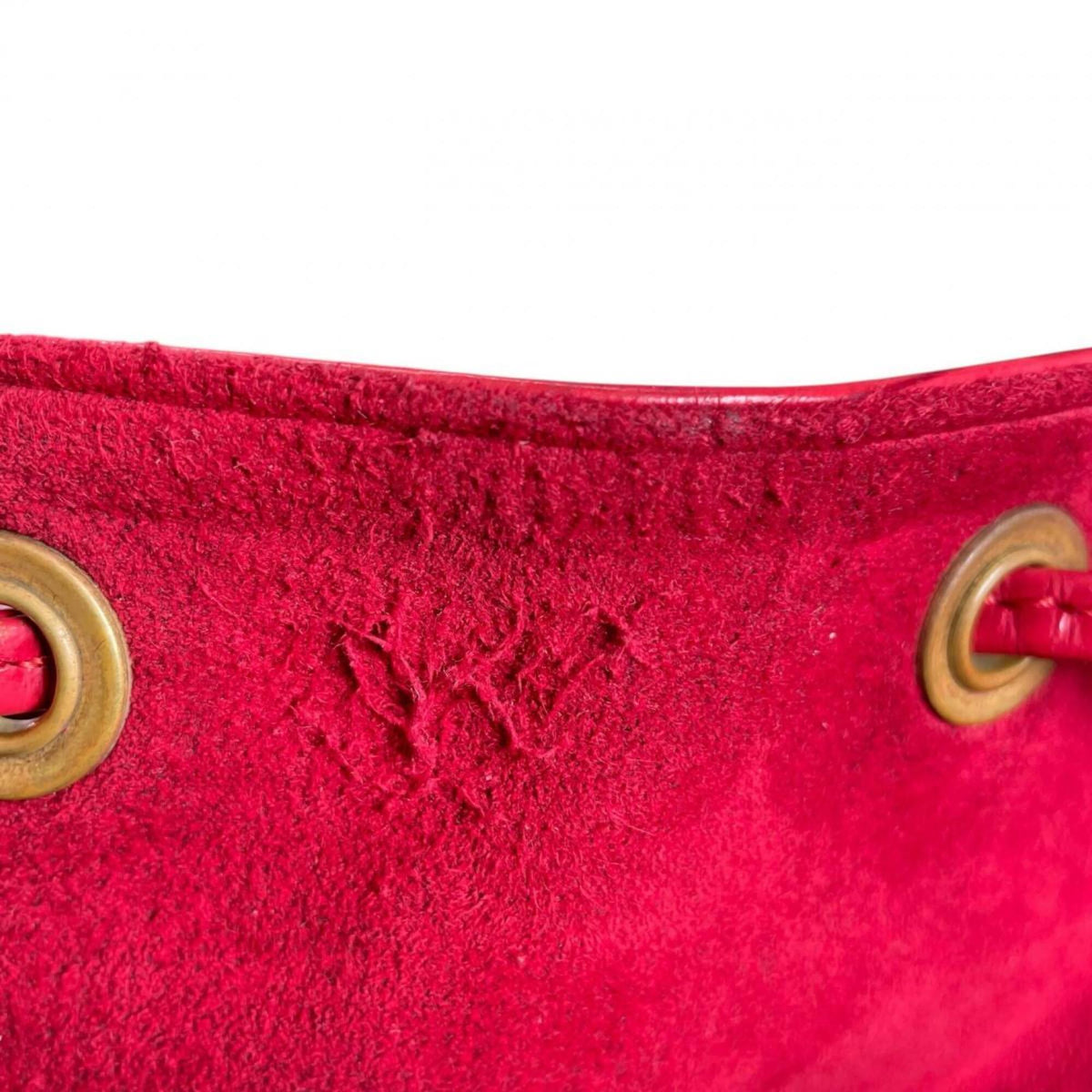 Louis Vuitton Castilian Red Epi Leather Shoulder Bag (Pre-Owned)